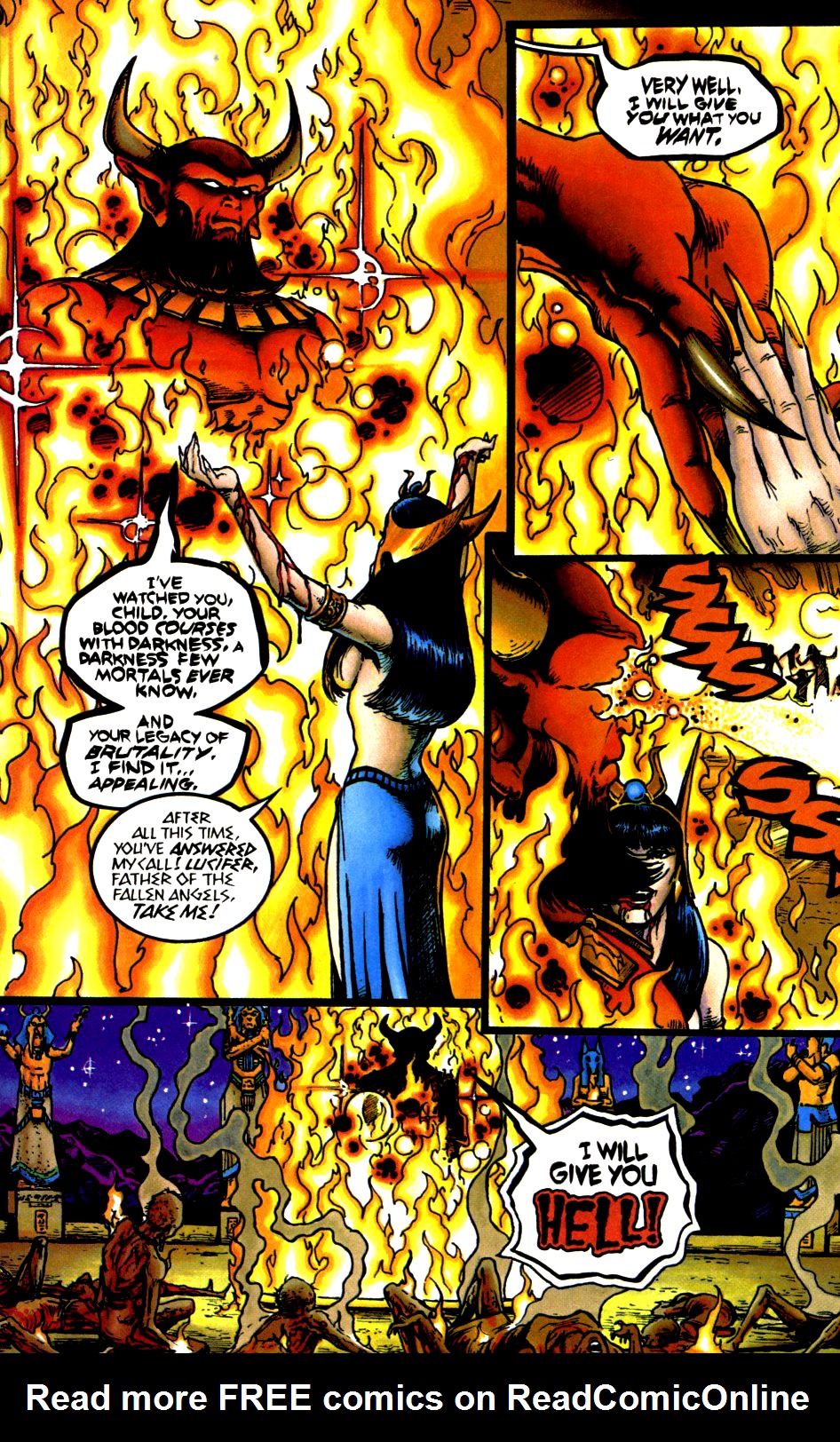 Read online Lady Death II: Between Heaven & Hell comic -  Issue #1 - 4