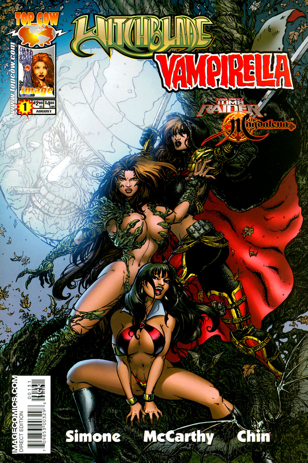 Read online Tomb Raider/Witchblade/Magdalena/Vampirella comic -  Issue # Full - 3