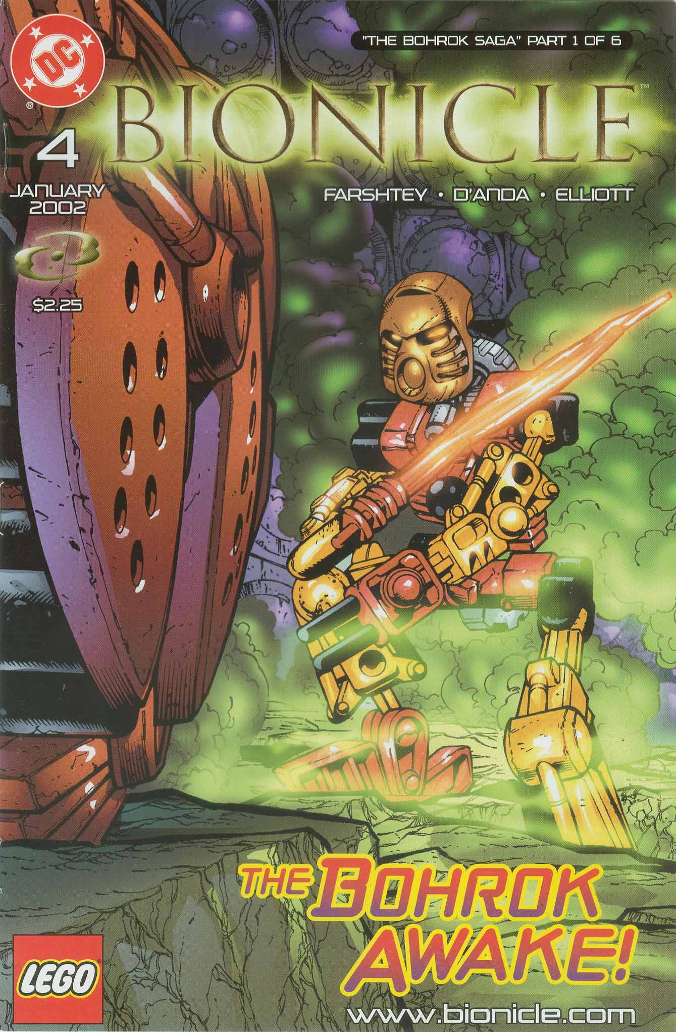 Read online Bionicle comic -  Issue #4 - 1