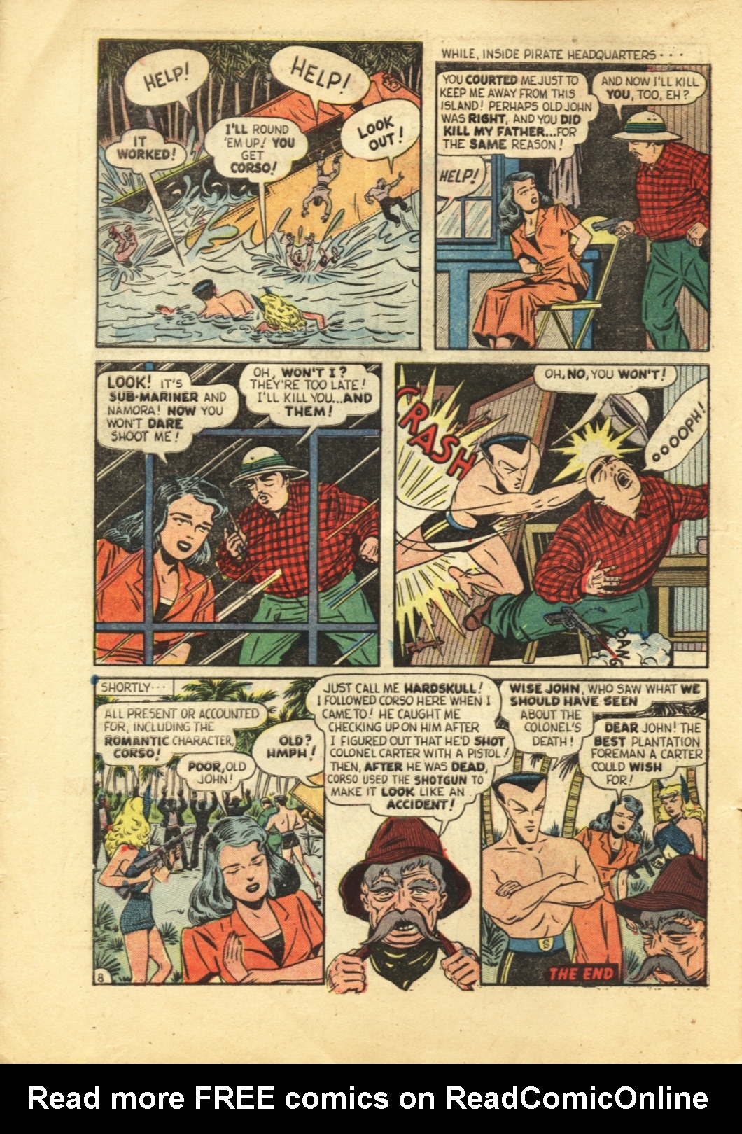 Read online Sub-Mariner Comics comic -  Issue #29 - 9