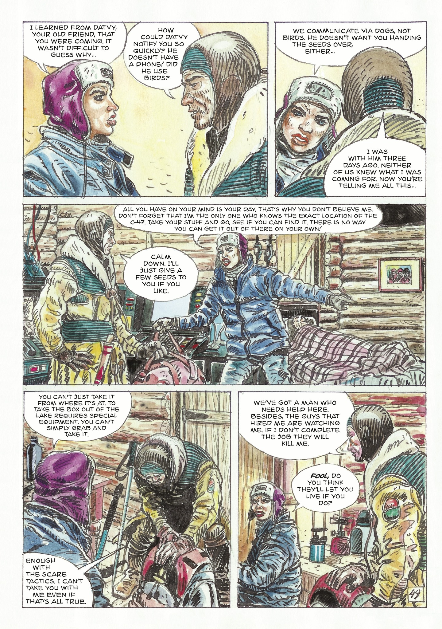 Read online The Man With the Bear comic -  Issue #1 - 51