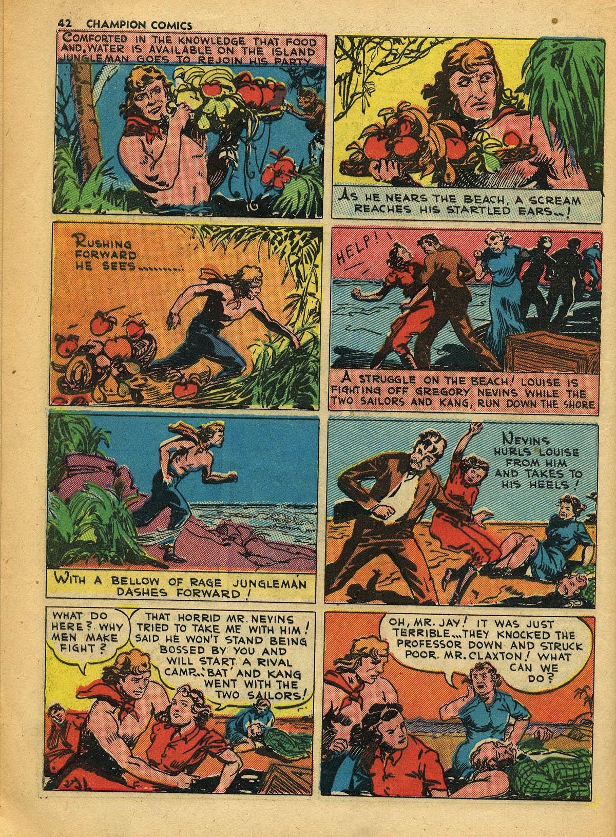 Read online Champion Comics comic -  Issue #7 - 43