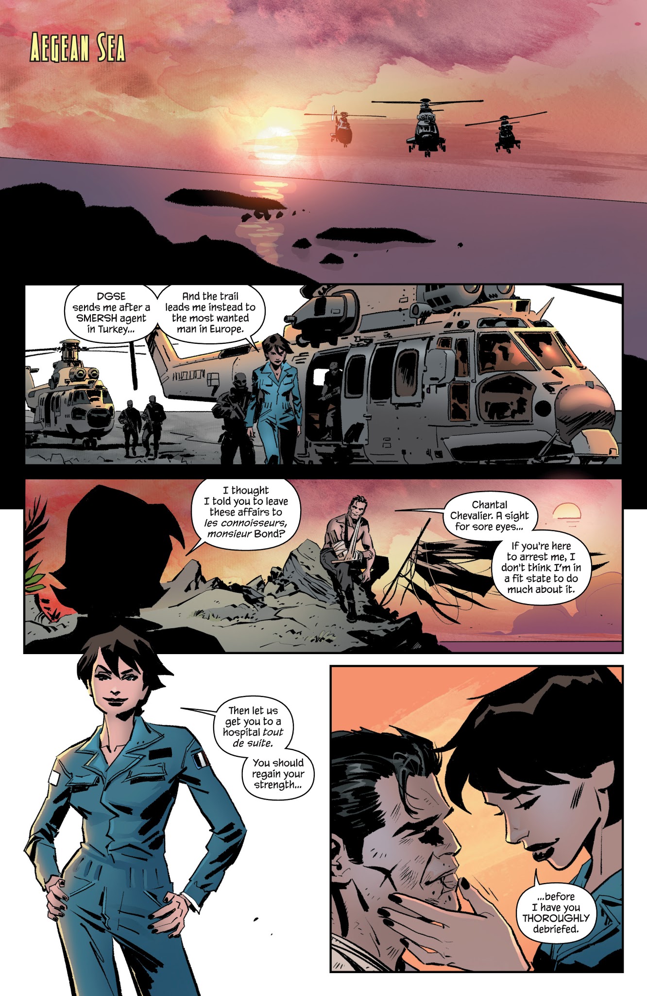Read online James Bond: Kill Chain comic -  Issue # _TPB - 134