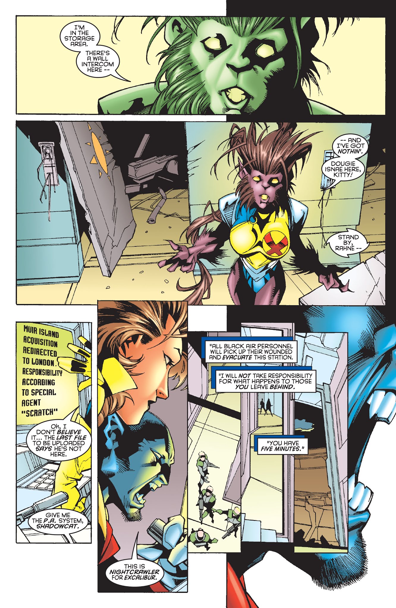 Read online Excalibur Visionaries: Warren Ellis comic -  Issue # TPB 3 (Part 1) - 58