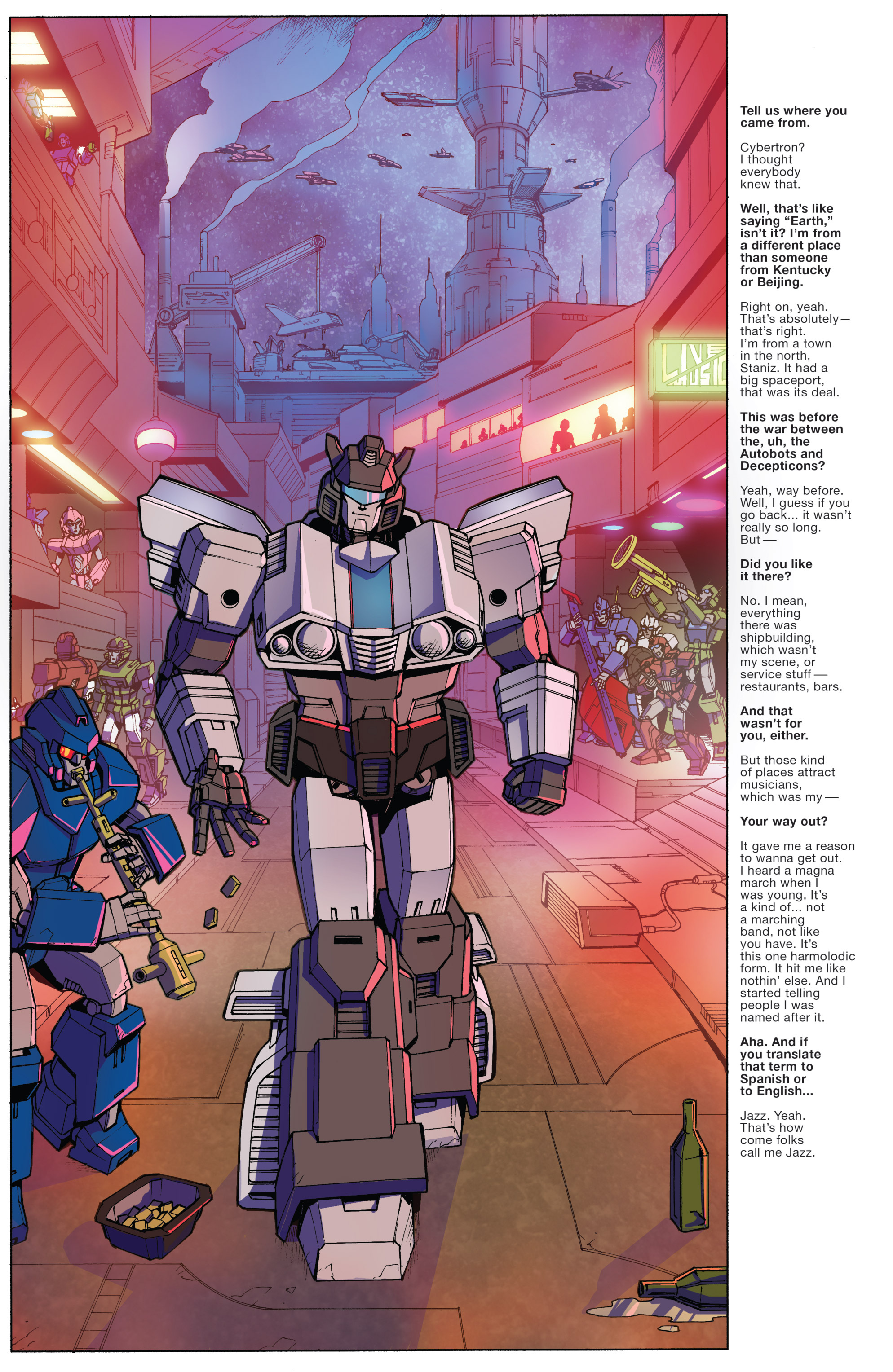 Read online Optimus Prime comic -  Issue #8 - 6