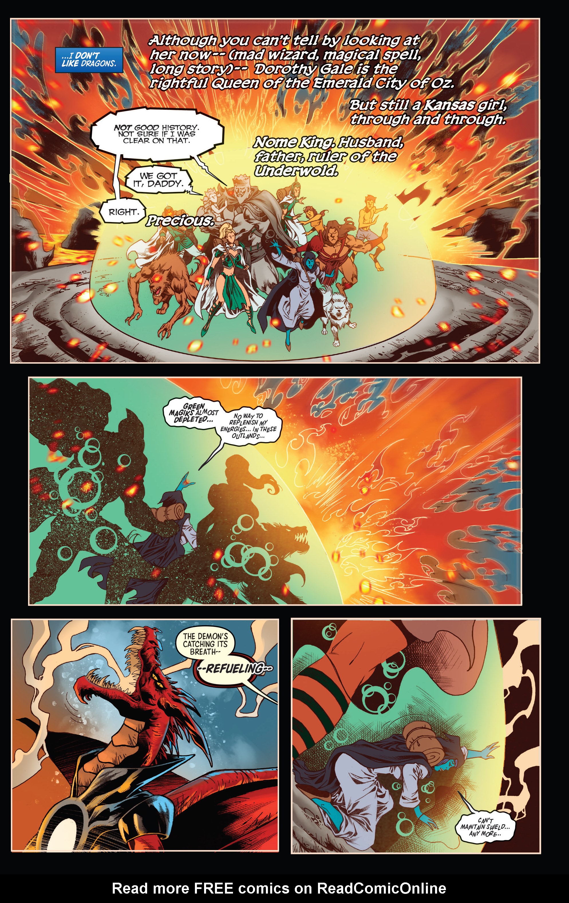 Read online Oz: Heart of Magic comic -  Issue #4 - 4