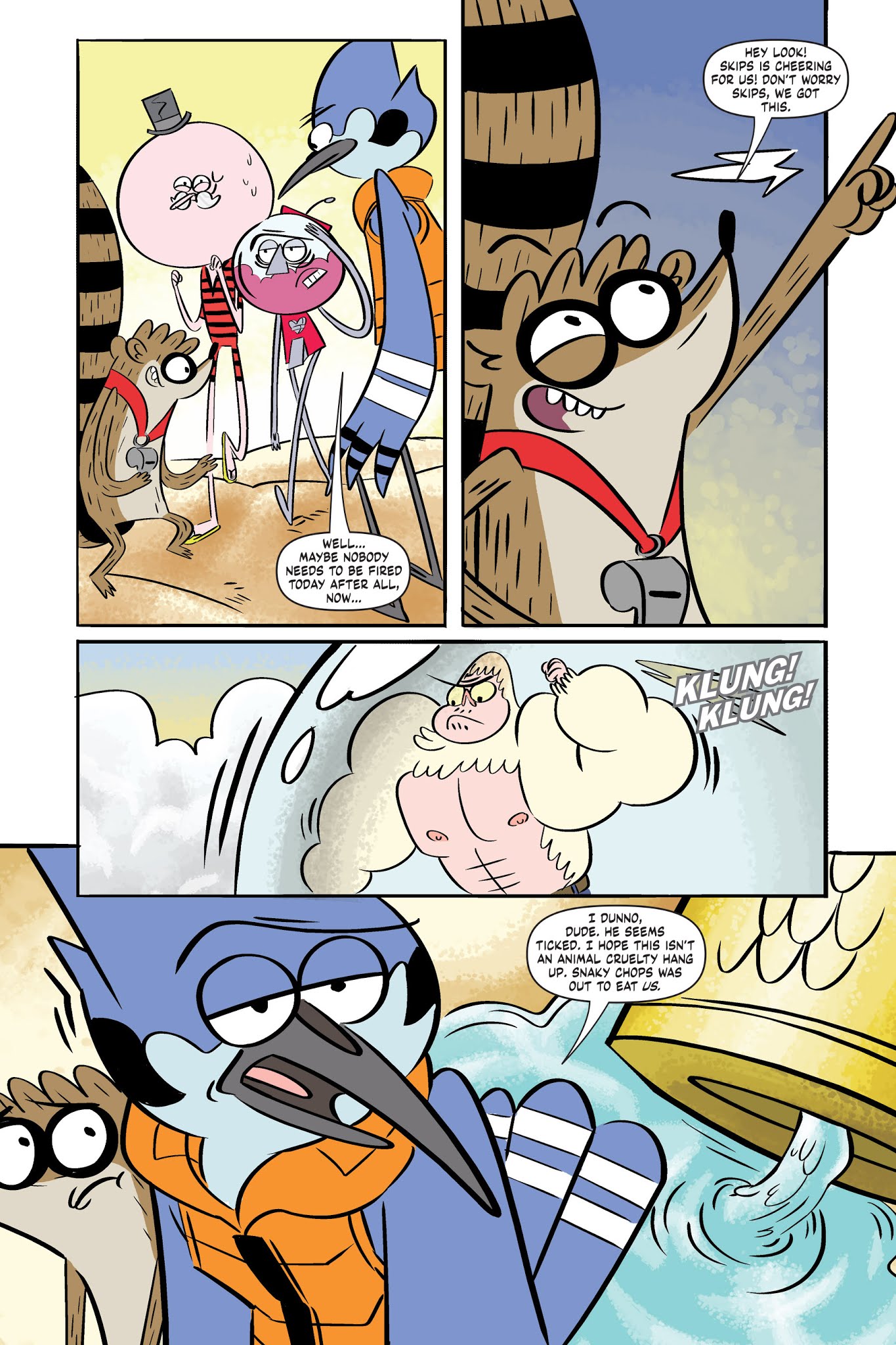 Read online Regular Show: Hydration comic -  Issue # TPB (Part 1) - 70