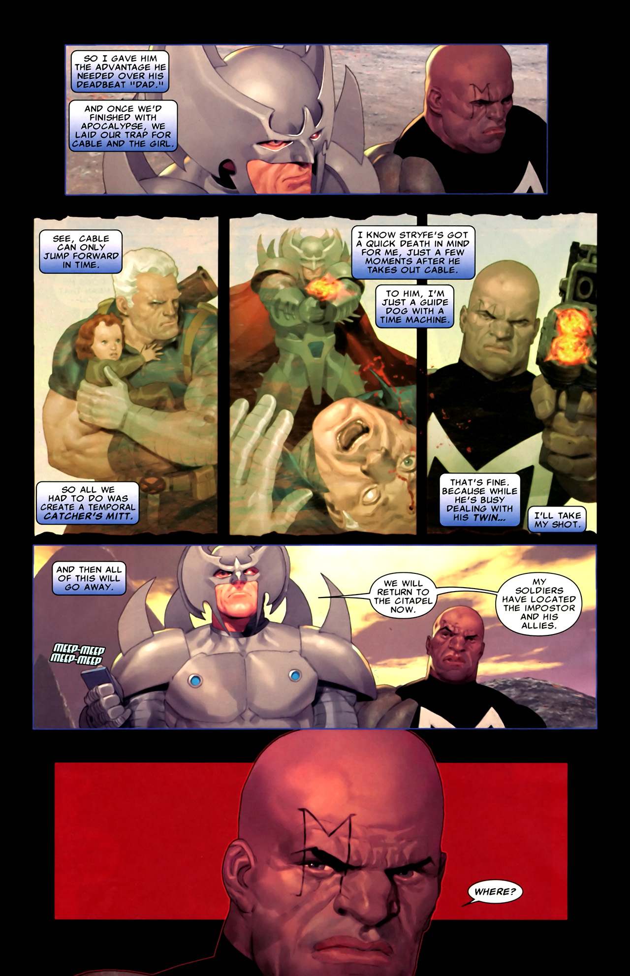 Read online Cable (2008) comic -  Issue #13 - 20