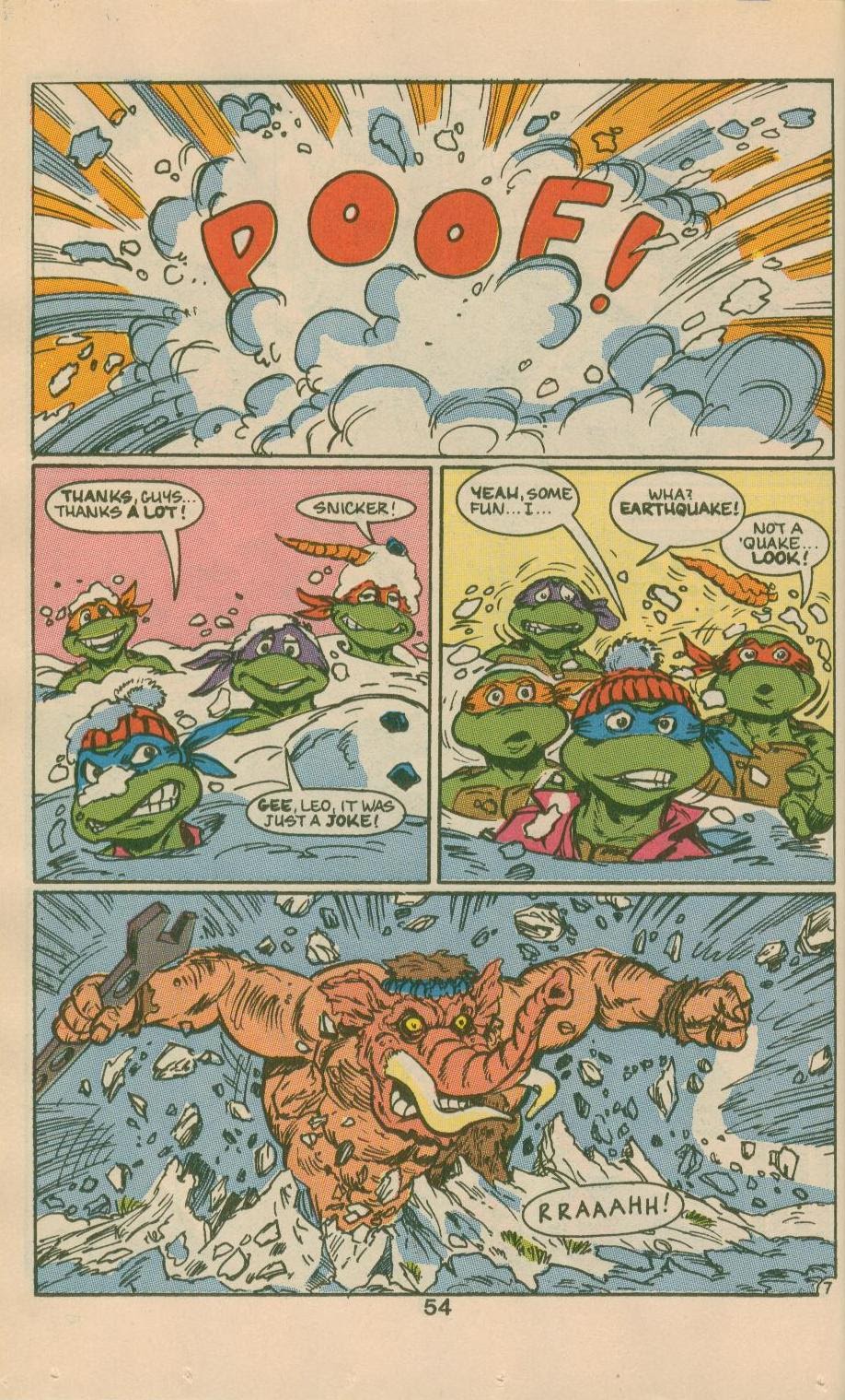 Teenage Mutant Ninja Turtles Adventures (1989) issue Spring 1991 - Page 56