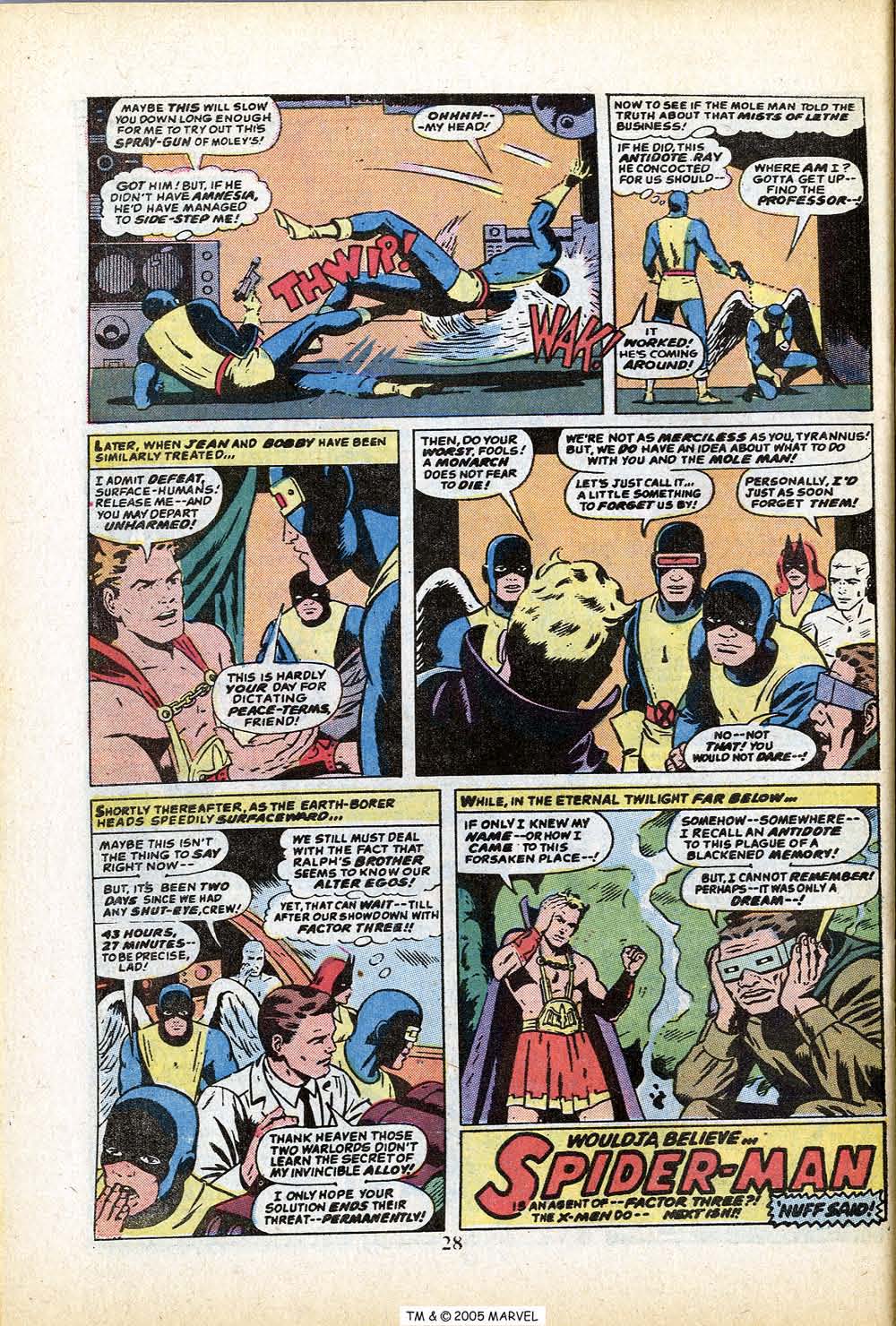 Read online Uncanny X-Men (1963) comic -  Issue #82 - 30
