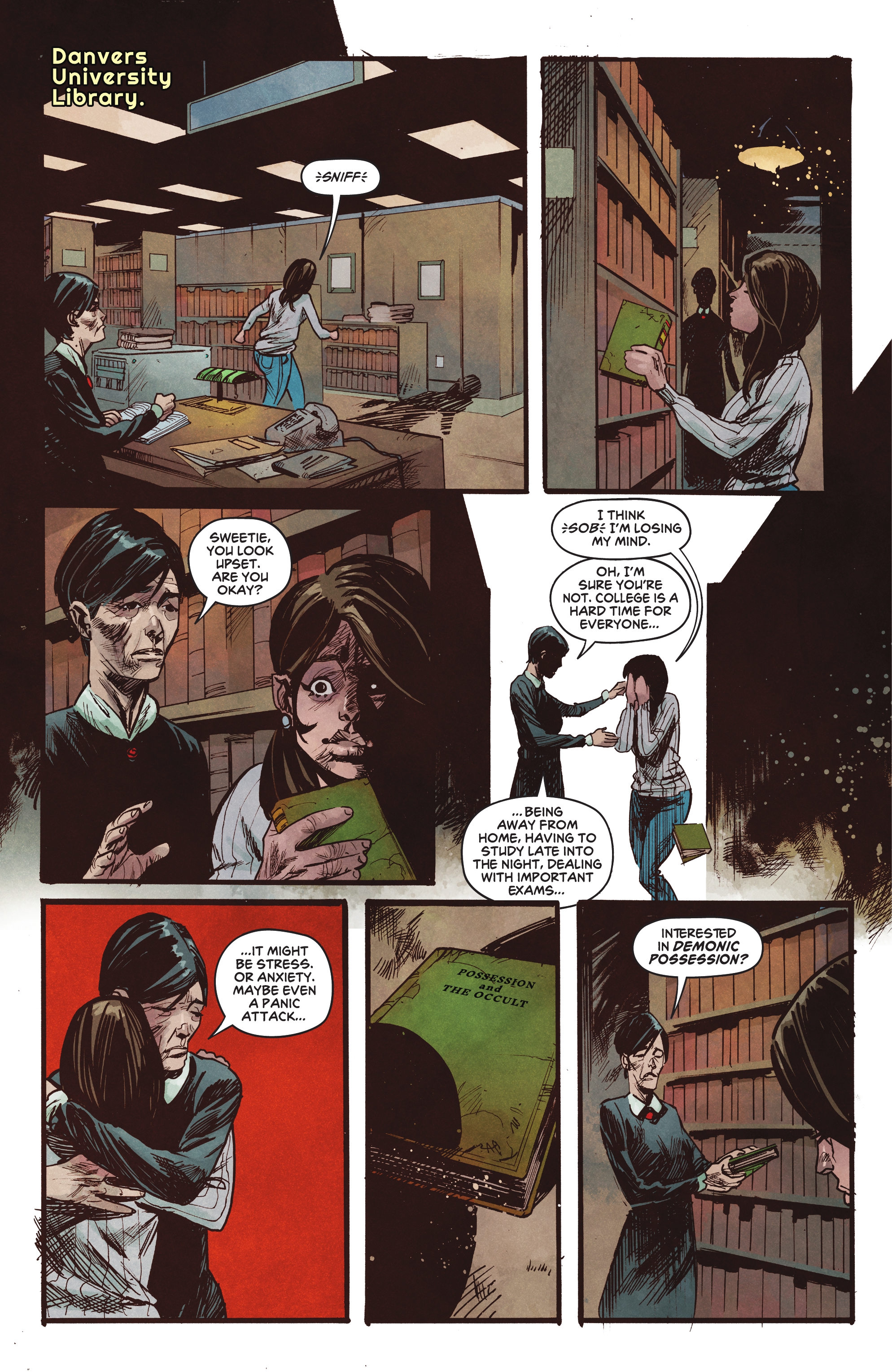 Read online DC Horror Presents: The Conjuring: The Lover comic -  Issue #3 - 8