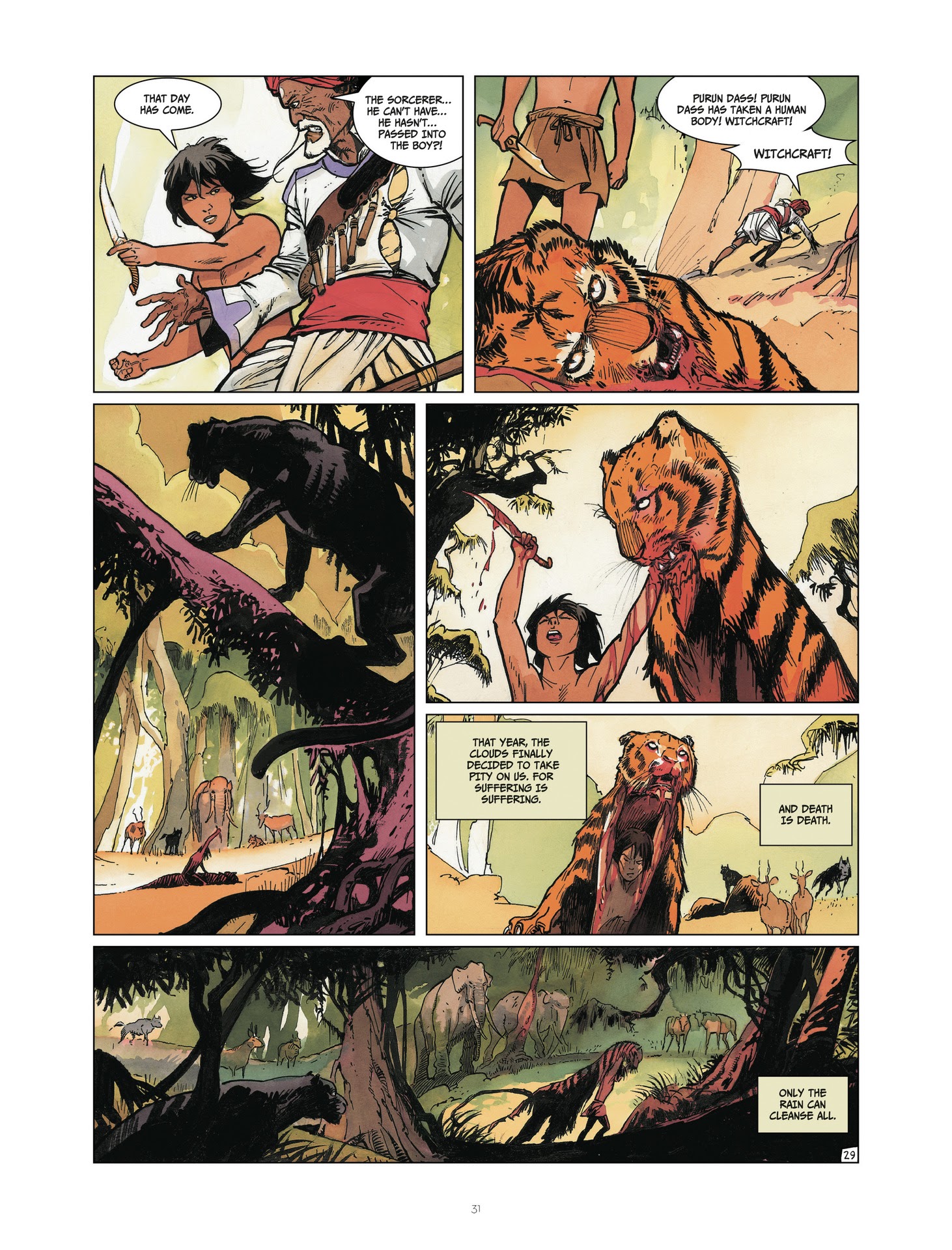 Read online The Last Jungle Book comic -  Issue #2 - 31