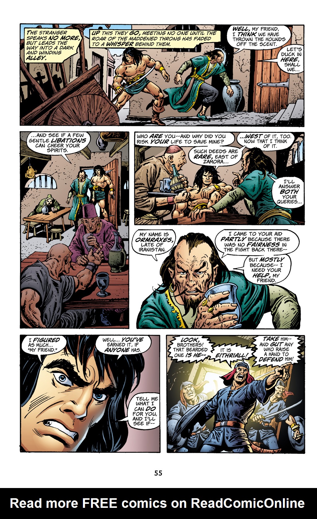 Read online The Chronicles of Conan comic -  Issue # TPB 5 (Part 1) - 53