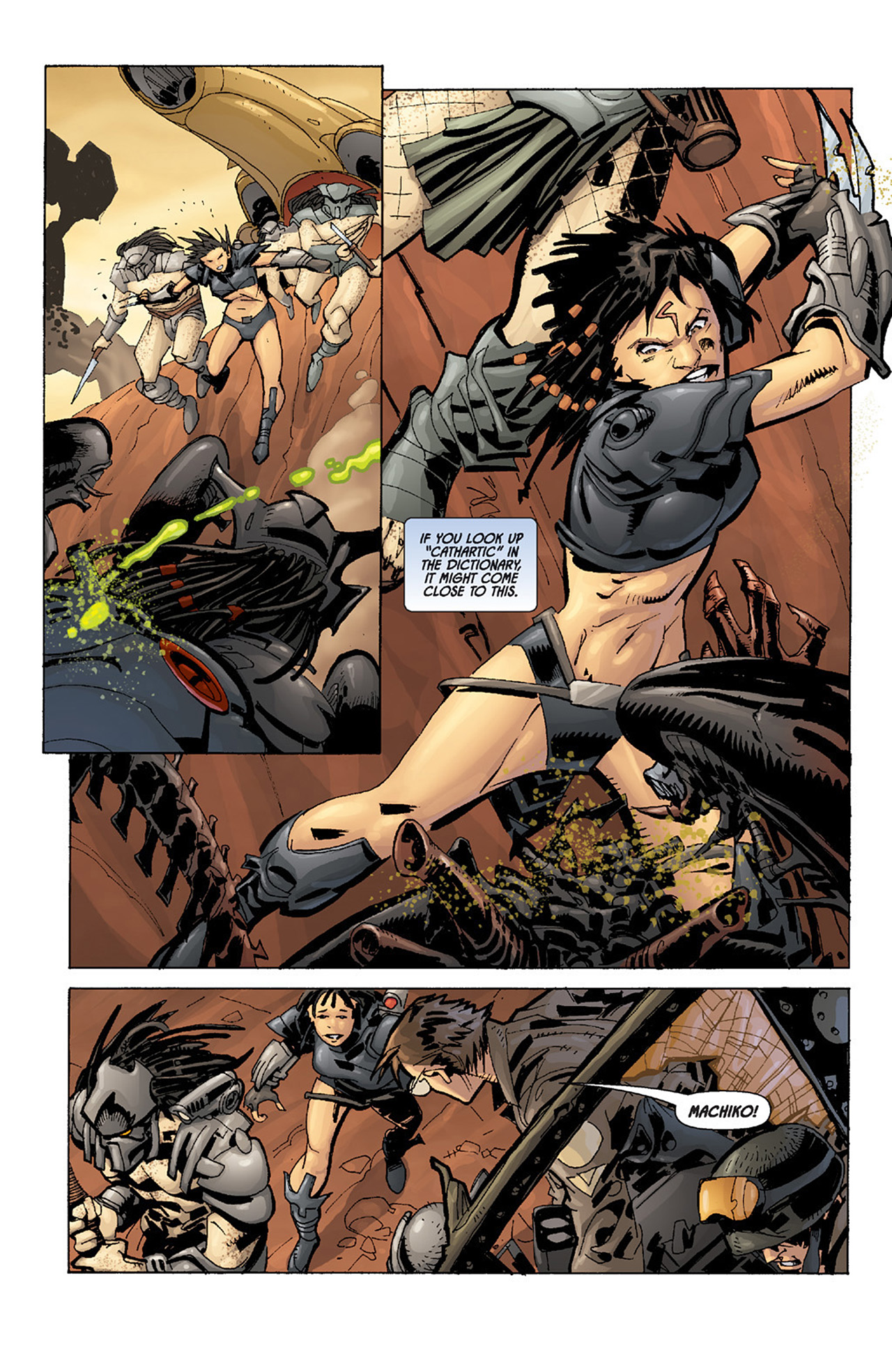 Read online Aliens vs. Predator: Three World War comic -  Issue #4 - 22