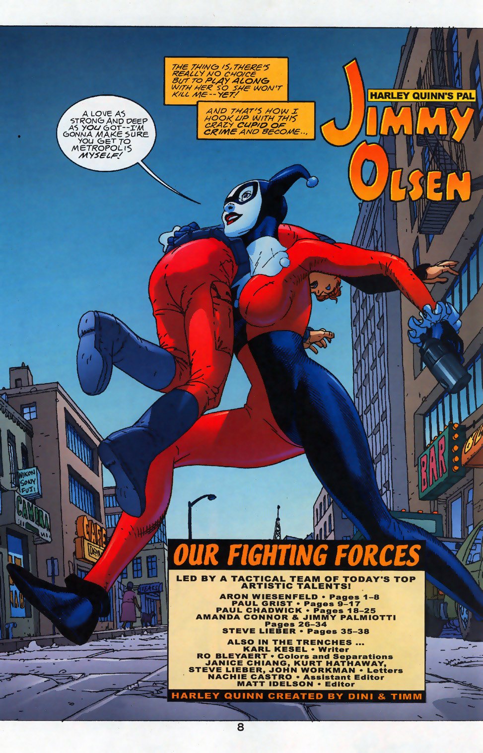 Read online Harley Quinn: Our Worlds at War comic -  Issue # Full - 9