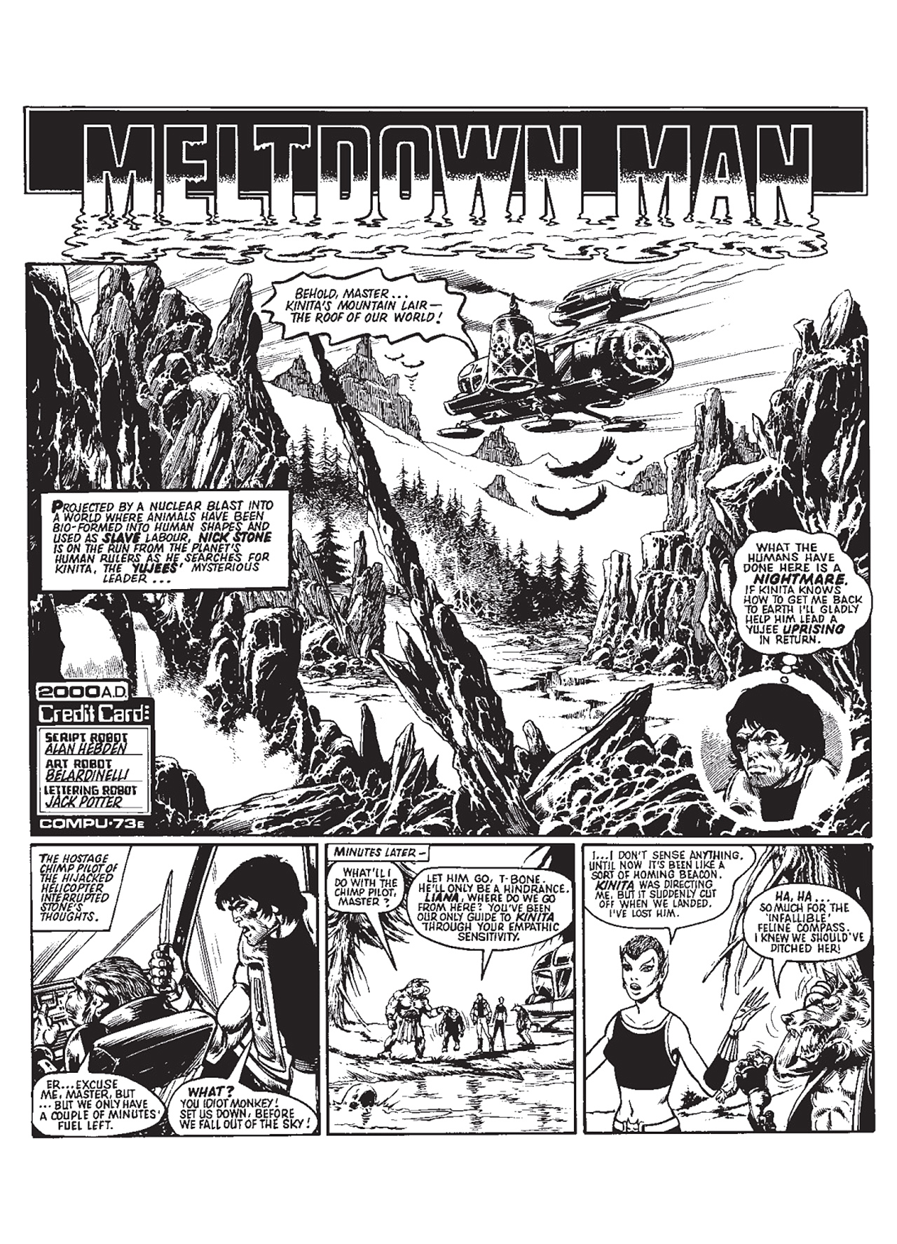 Read online Meltdown Man comic -  Issue # TPB - 33