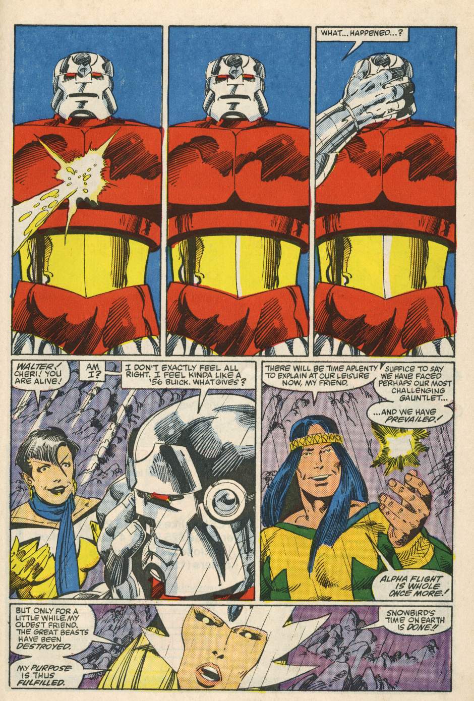 Read online Alpha Flight (1983) comic -  Issue #24 - 35