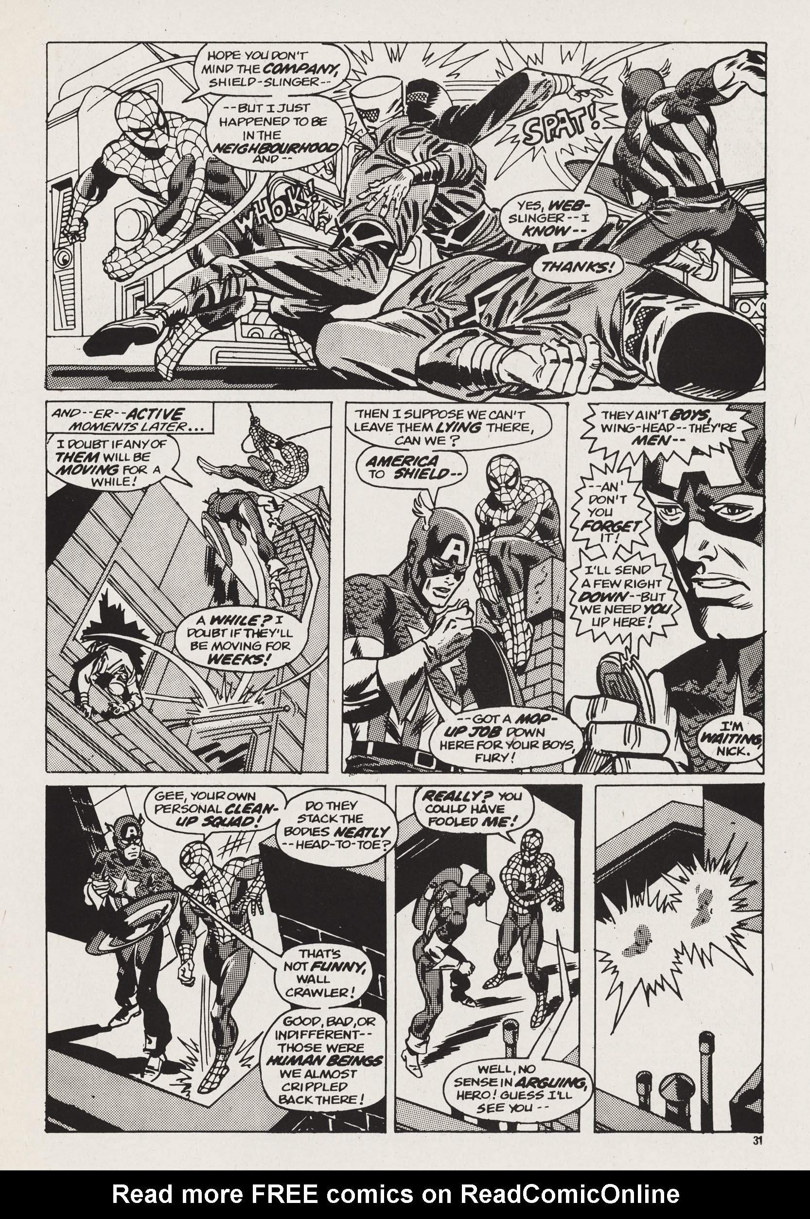 Read online Captain Britain (1976) comic -  Issue #37 - 30