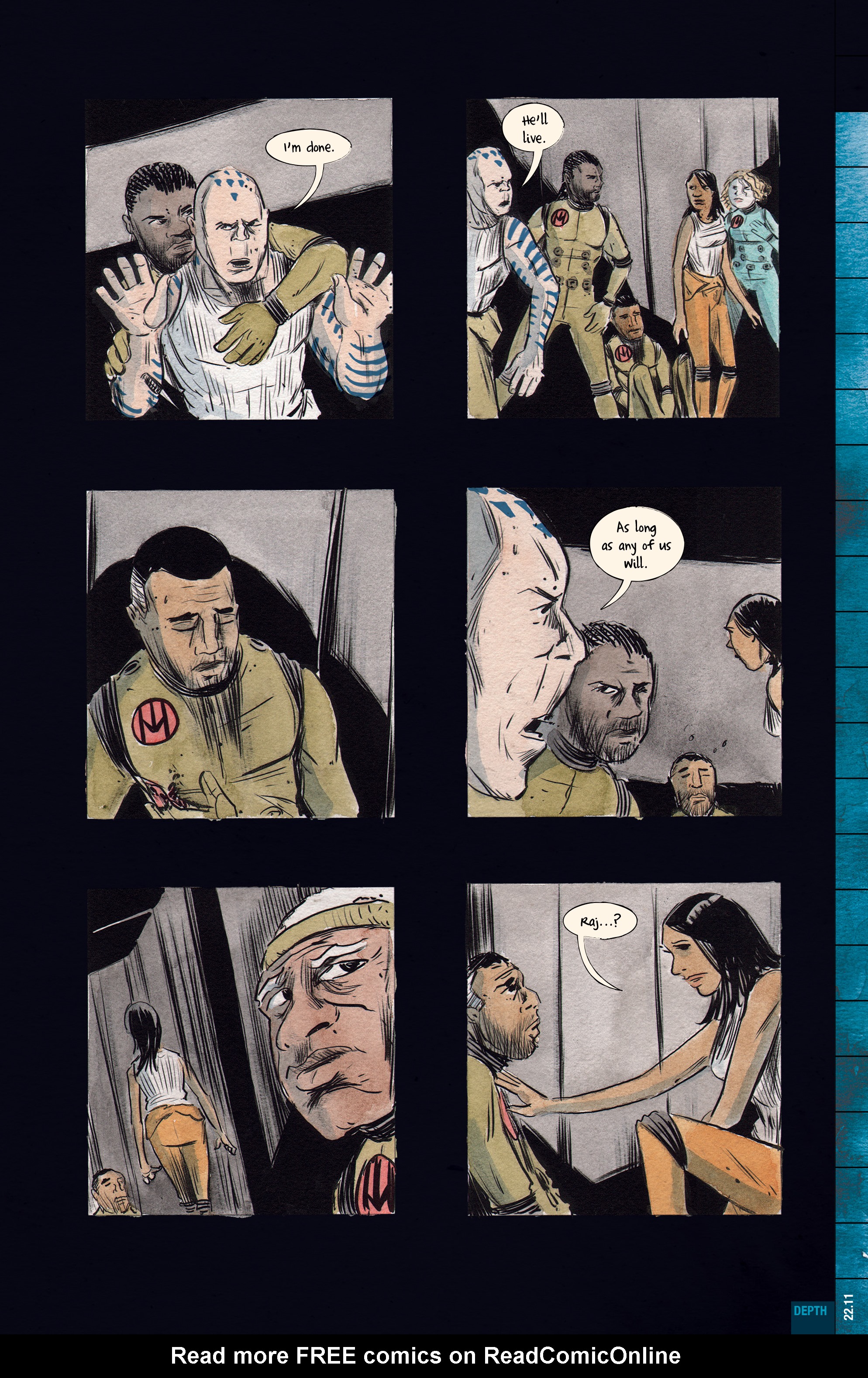 Read online Dept. H comic -  Issue #22 - 13