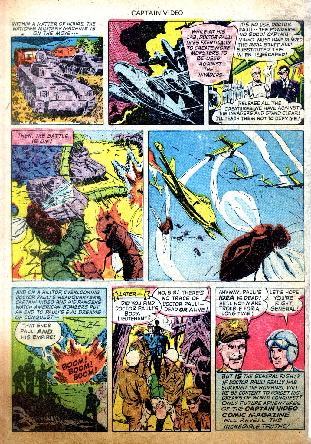 Read online Captain Video comic -  Issue #1 - 34
