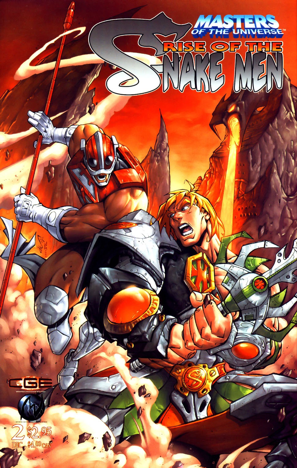 Read online Masters of the Universe Rise of the Snake Men comic -  Issue #2 - 1