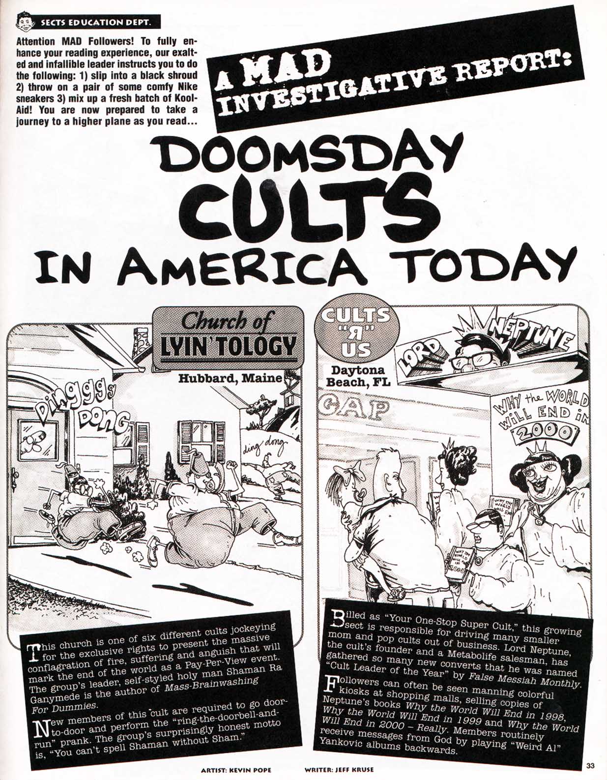 Read online MAD comic -  Issue #401 - 36