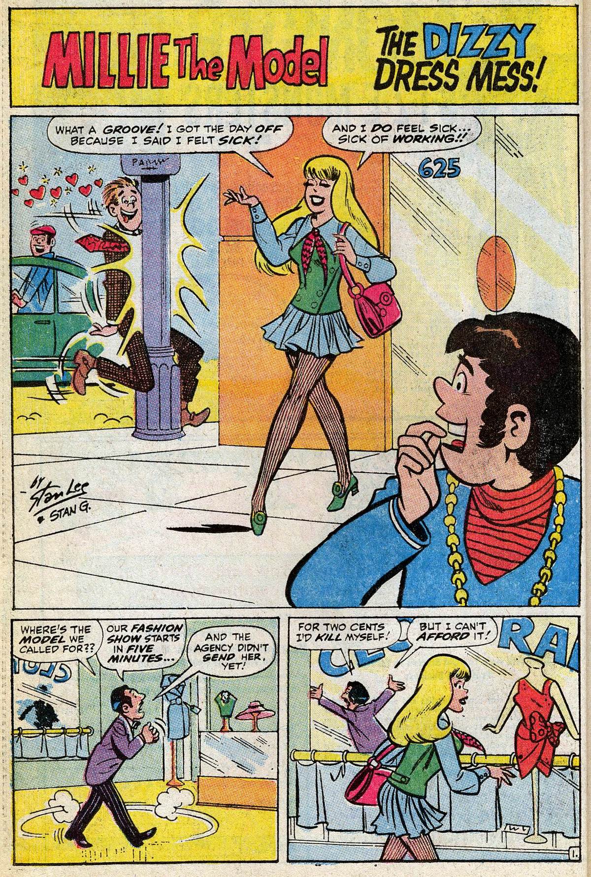 Read online Millie the Model comic -  Issue #192 - 10
