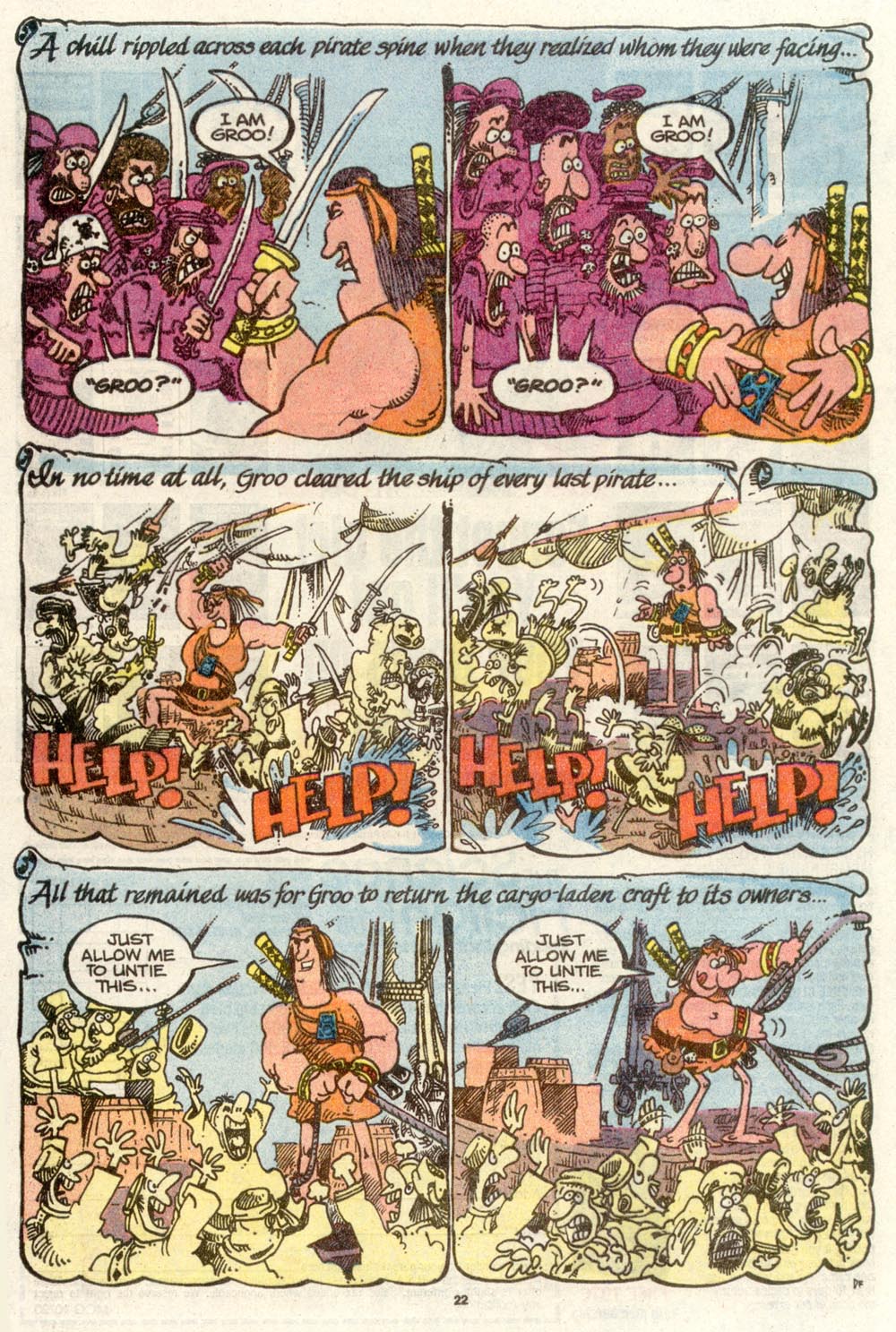 Read online Sergio Aragonés Groo the Wanderer comic -  Issue #70 - 16
