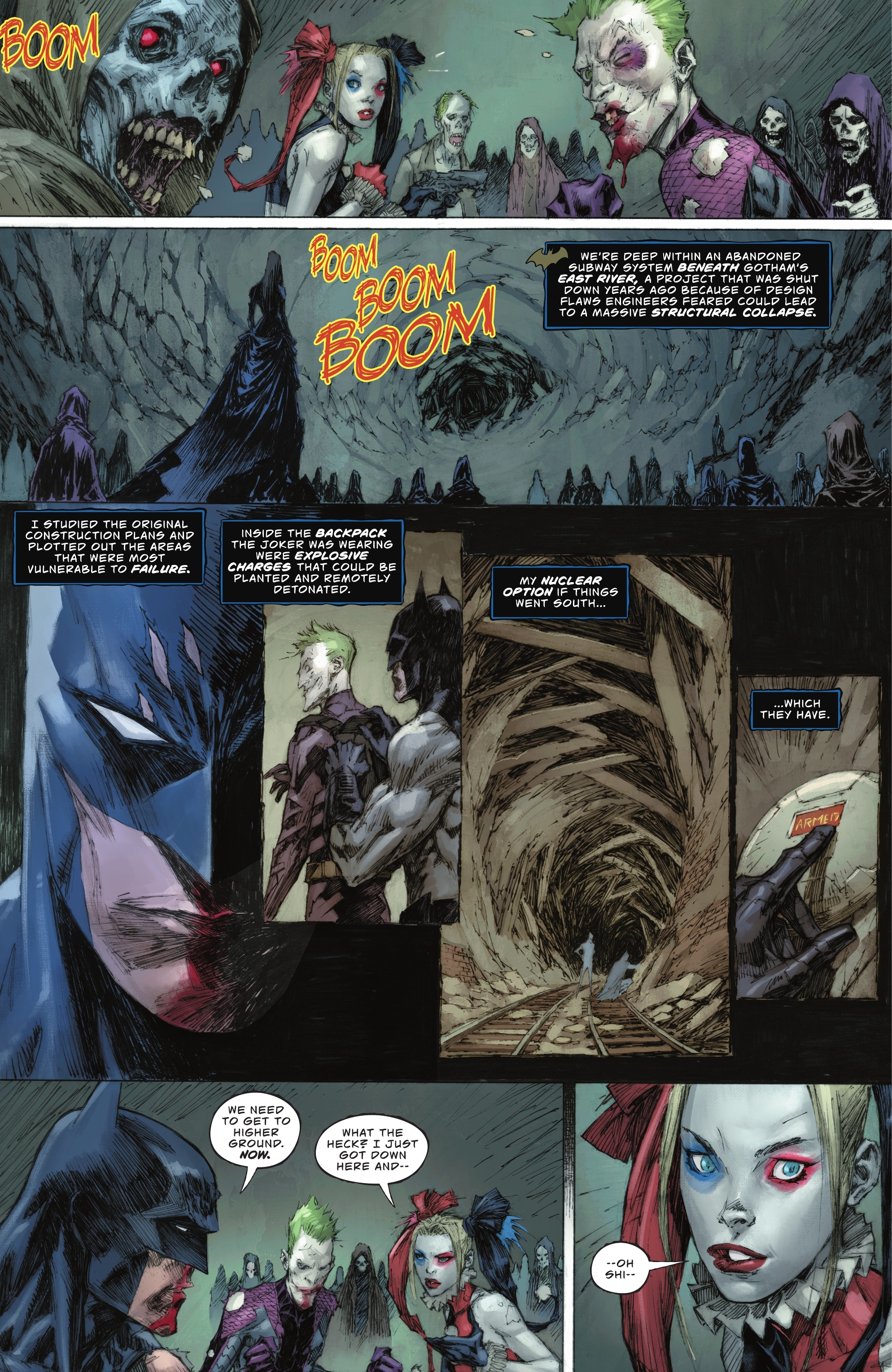 Read online Batman & The Joker: The Deadly Duo comic -  Issue #7 - 12