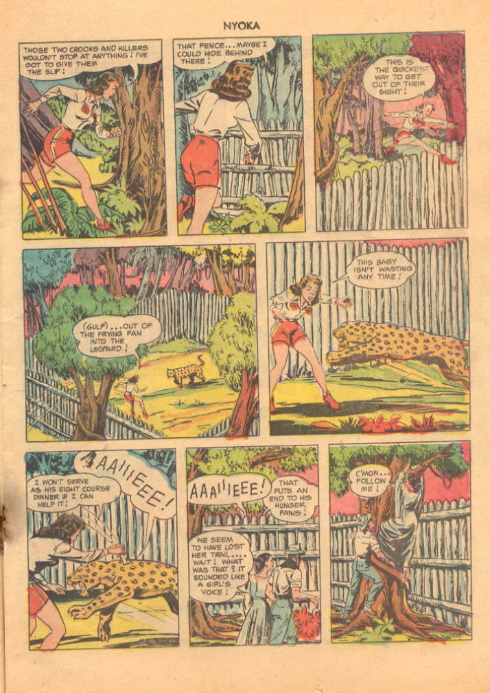 Read online Nyoka the Jungle Girl (1945) comic -  Issue #73 - 17