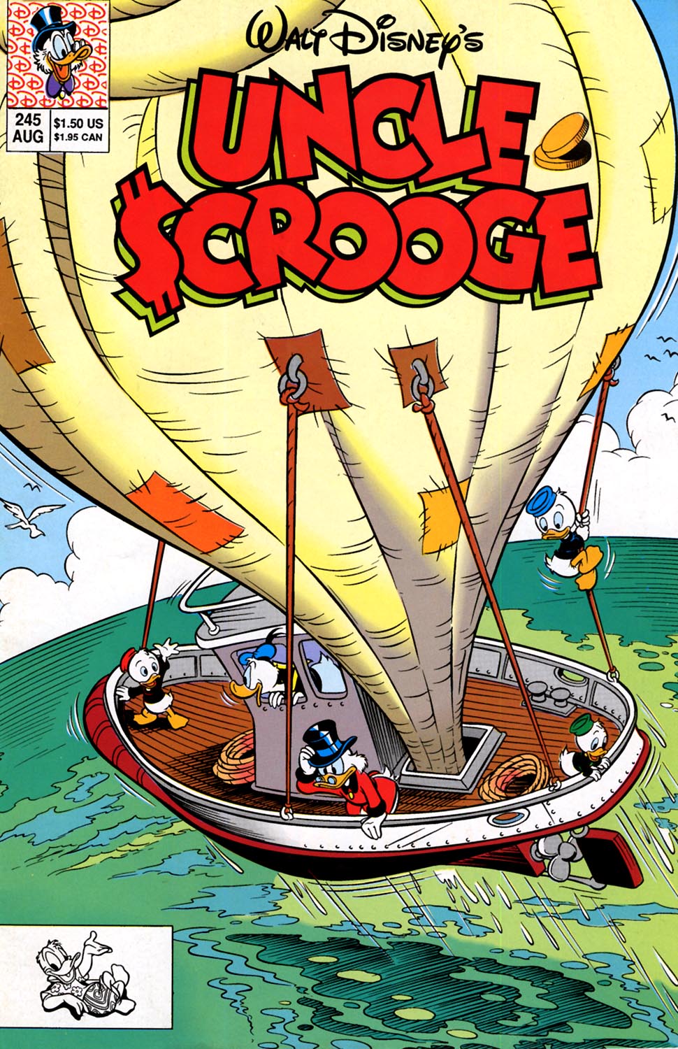 Read online Uncle Scrooge (1953) comic -  Issue #245 - 1