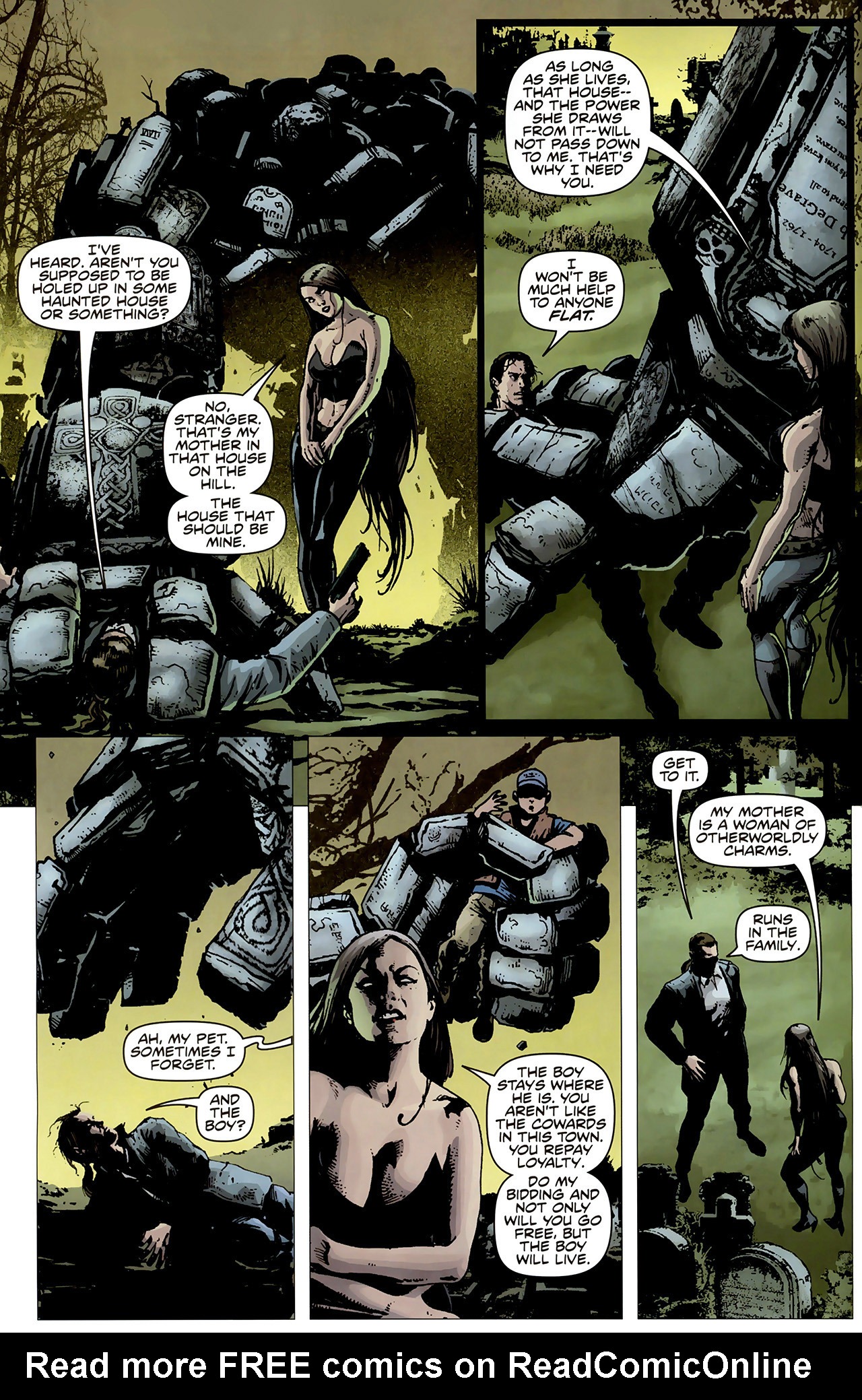 Read online The Darkness (2007) comic -  Issue #7 - 11