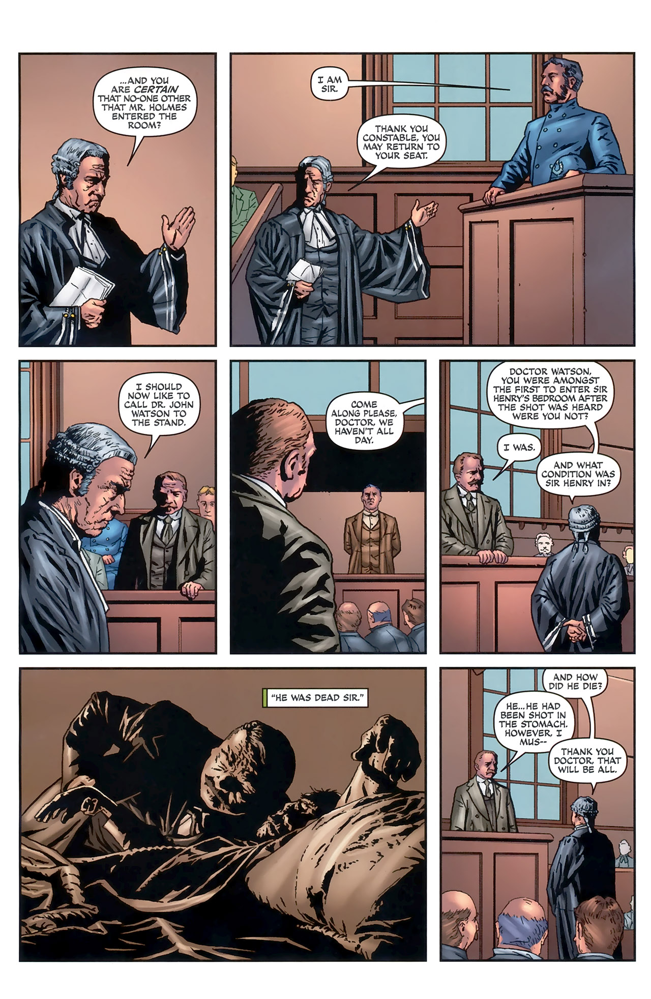 Read online Sherlock Holmes (2009) comic -  Issue #5 - 8