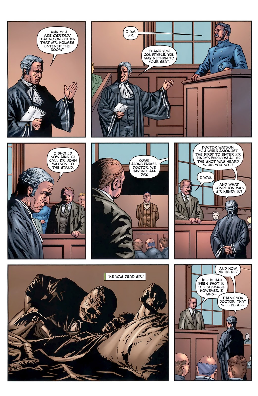 Sherlock Holmes (2009) issue 5 - Page 8