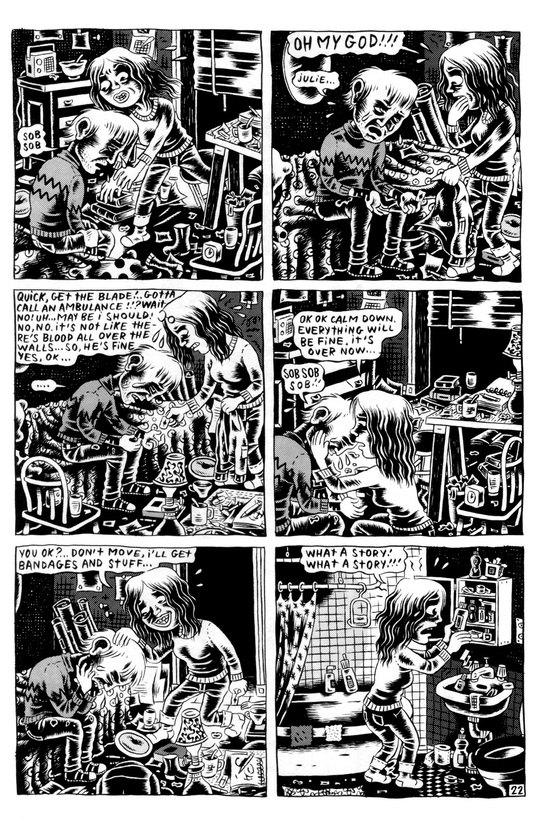 Read online Dirty Plotte comic -  Issue #9 - 24