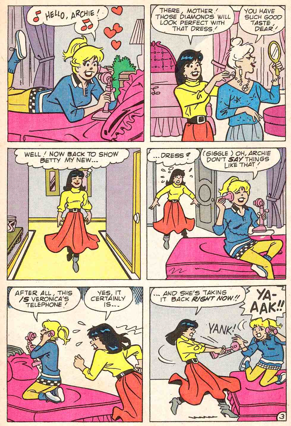 Read online Archie's Girls Betty and Veronica comic -  Issue #347 - 5