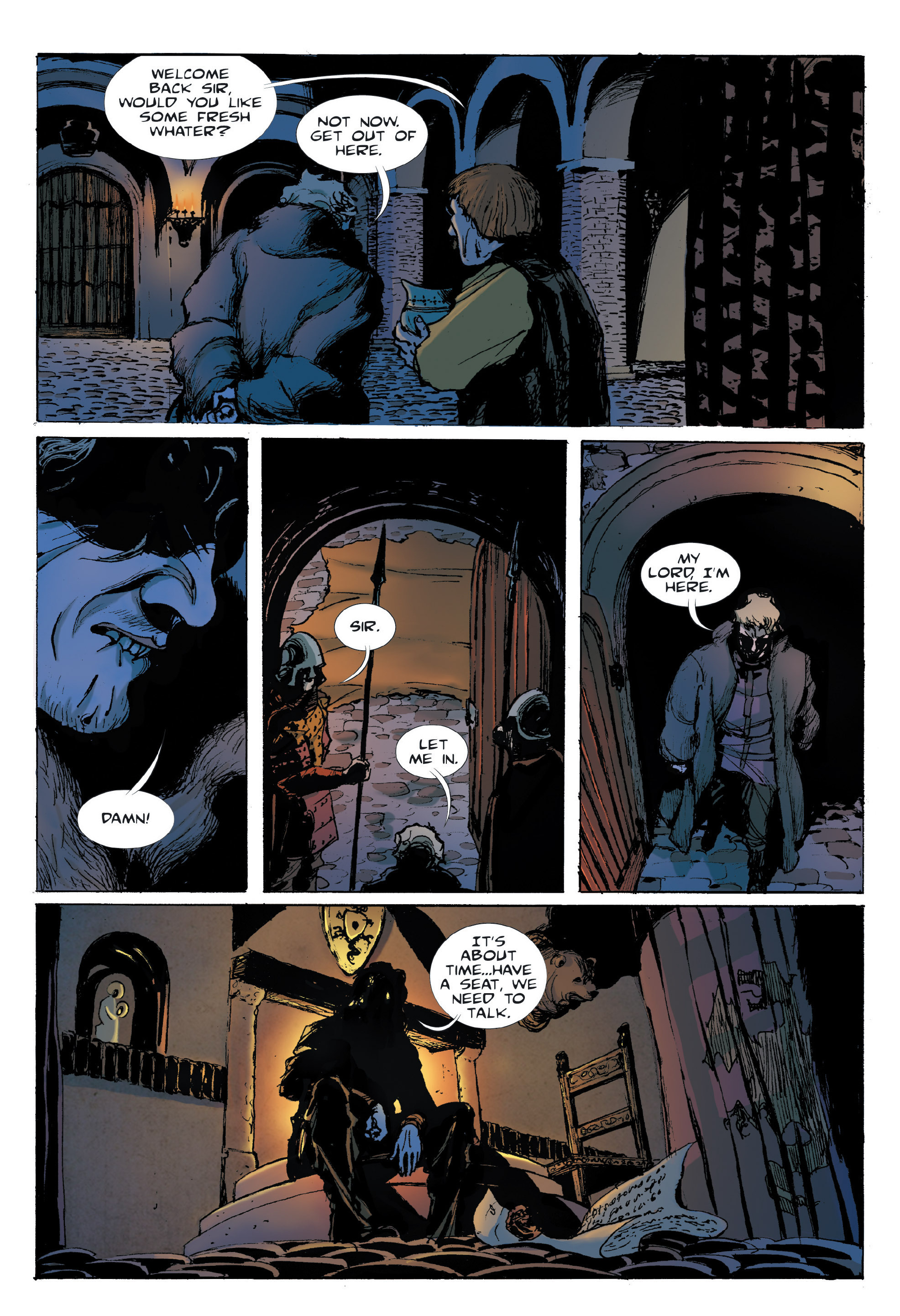 Read online Voivod: The True Story of Vlad the Impaler comic -  Issue # TPB - 46