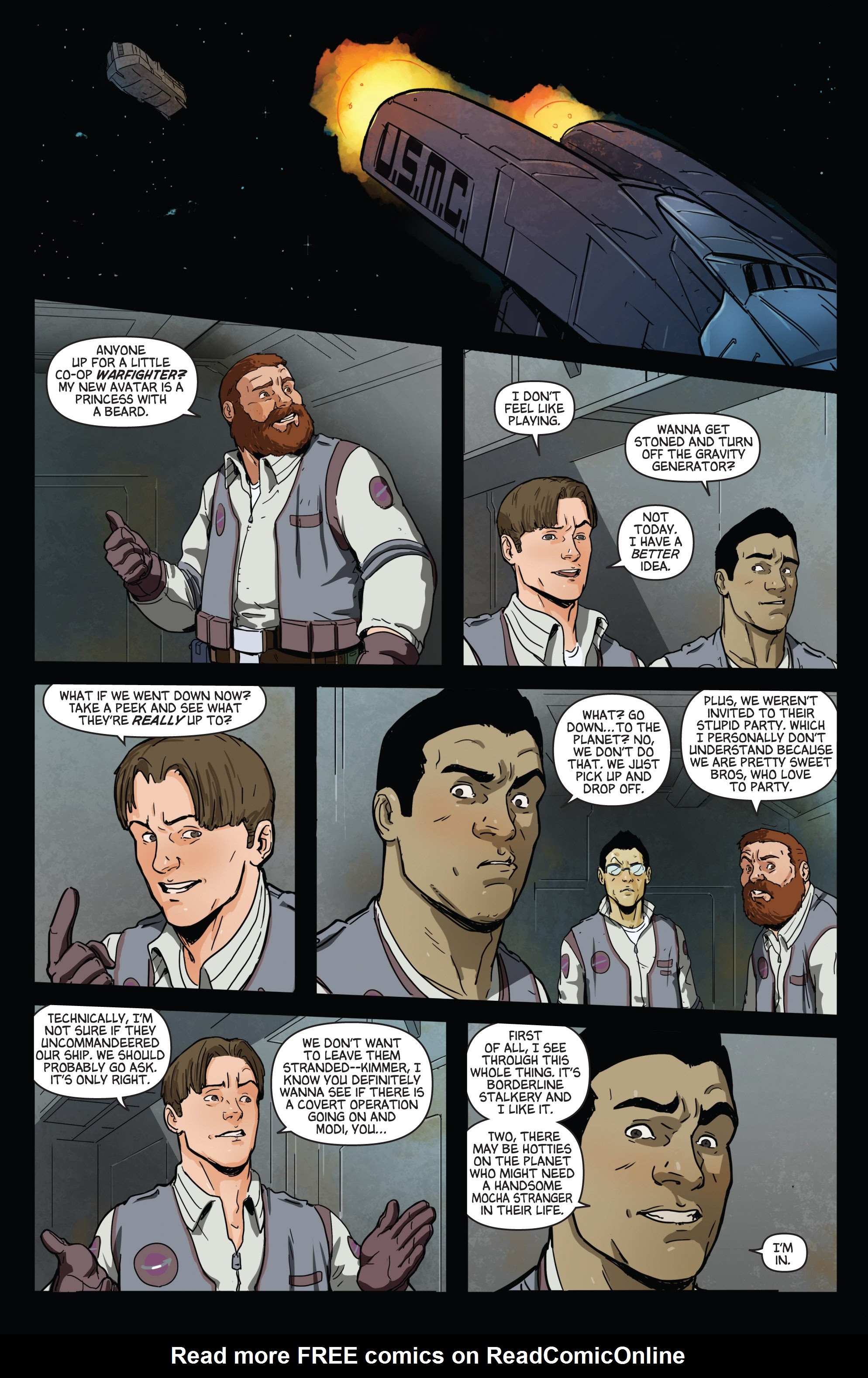 Read online Aliens vs. Parker comic -  Issue #1 - 21