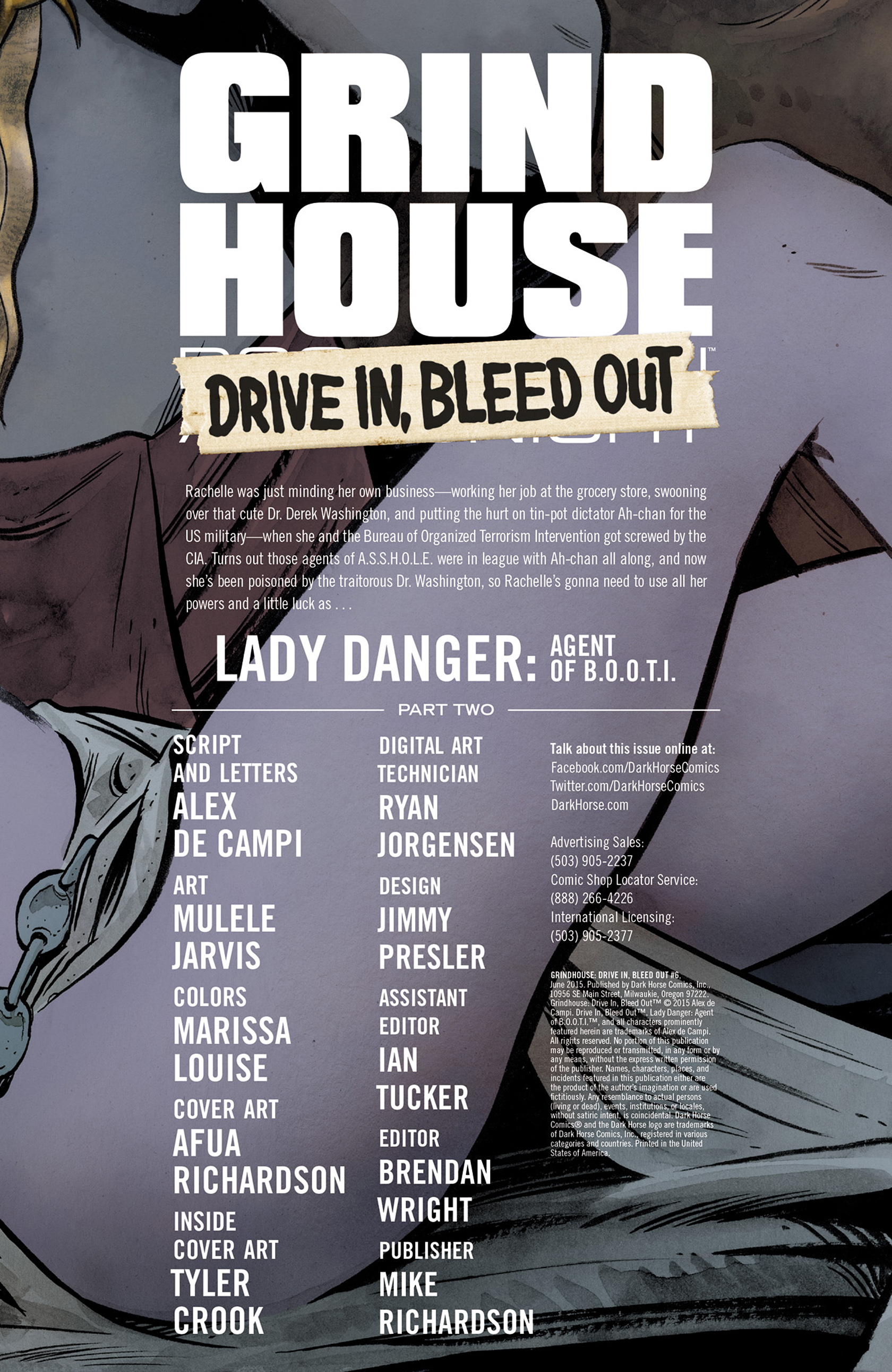 Read online Grindhouse: Drive In, Bleed Out comic -  Issue #6 - 2
