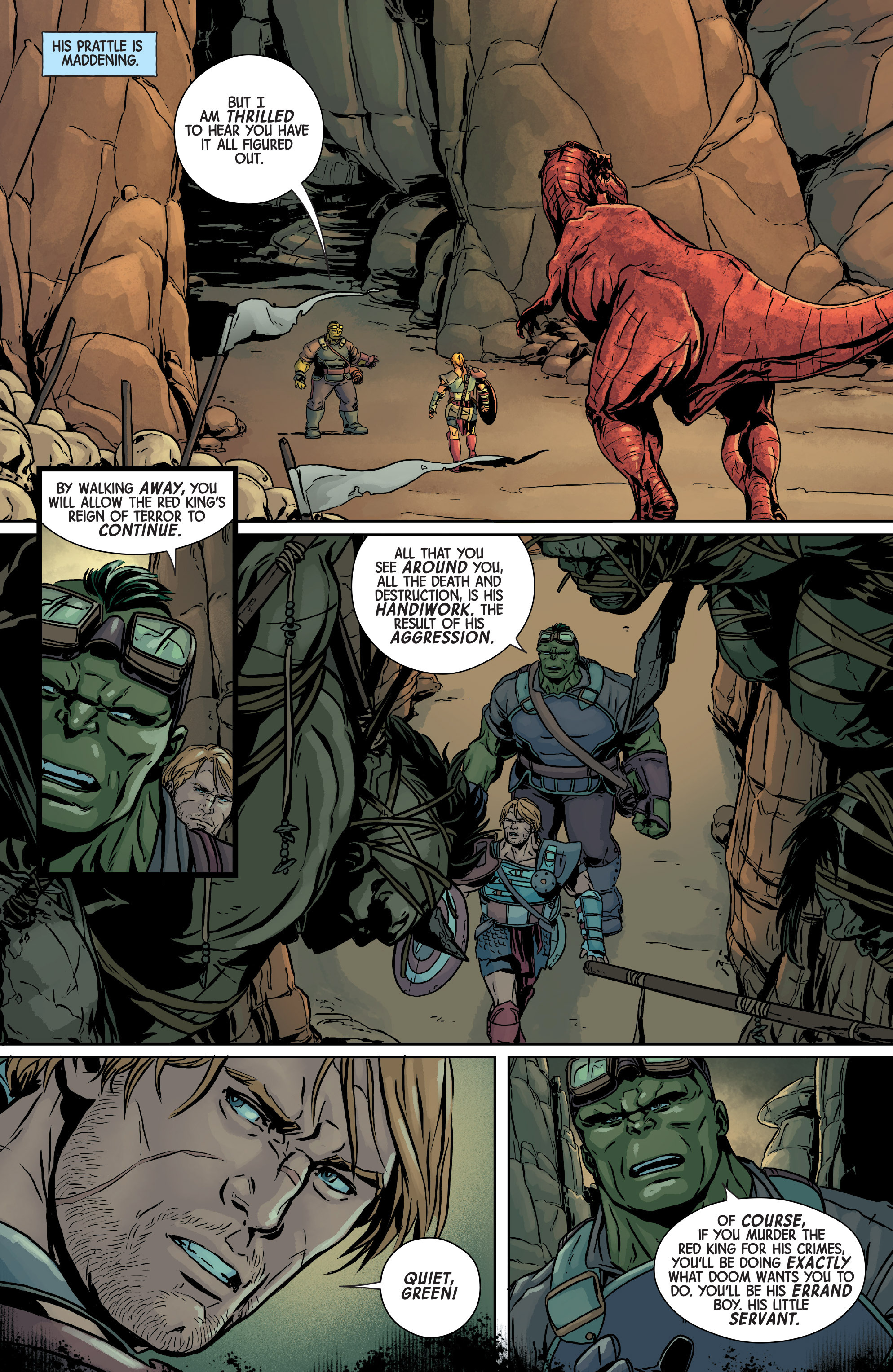 Read online Planet Hulk comic -  Issue #3 - 16