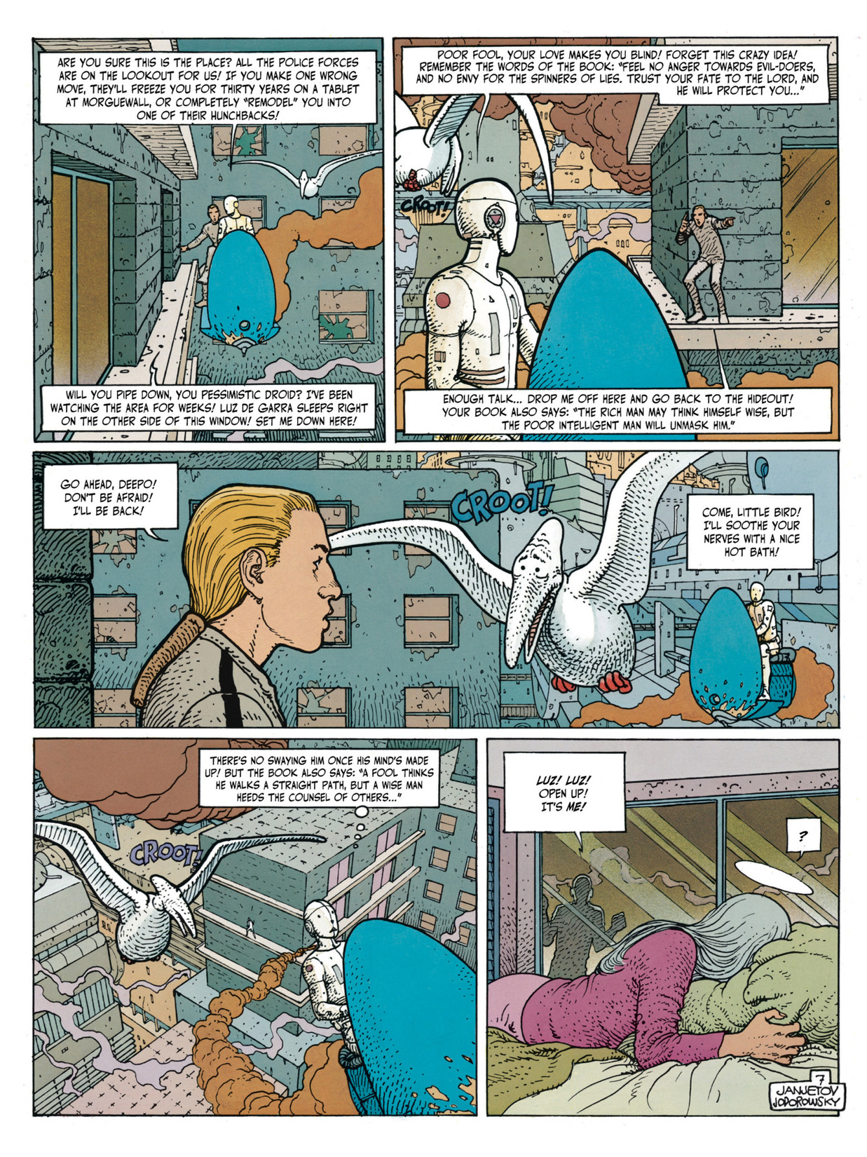 Read online Before the Incal comic -  Issue #4 - 10