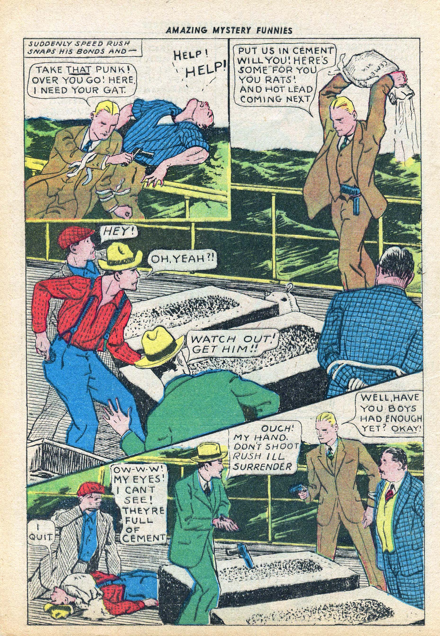 Read online Amazing Mystery Funnies comic -  Issue #2 - 19