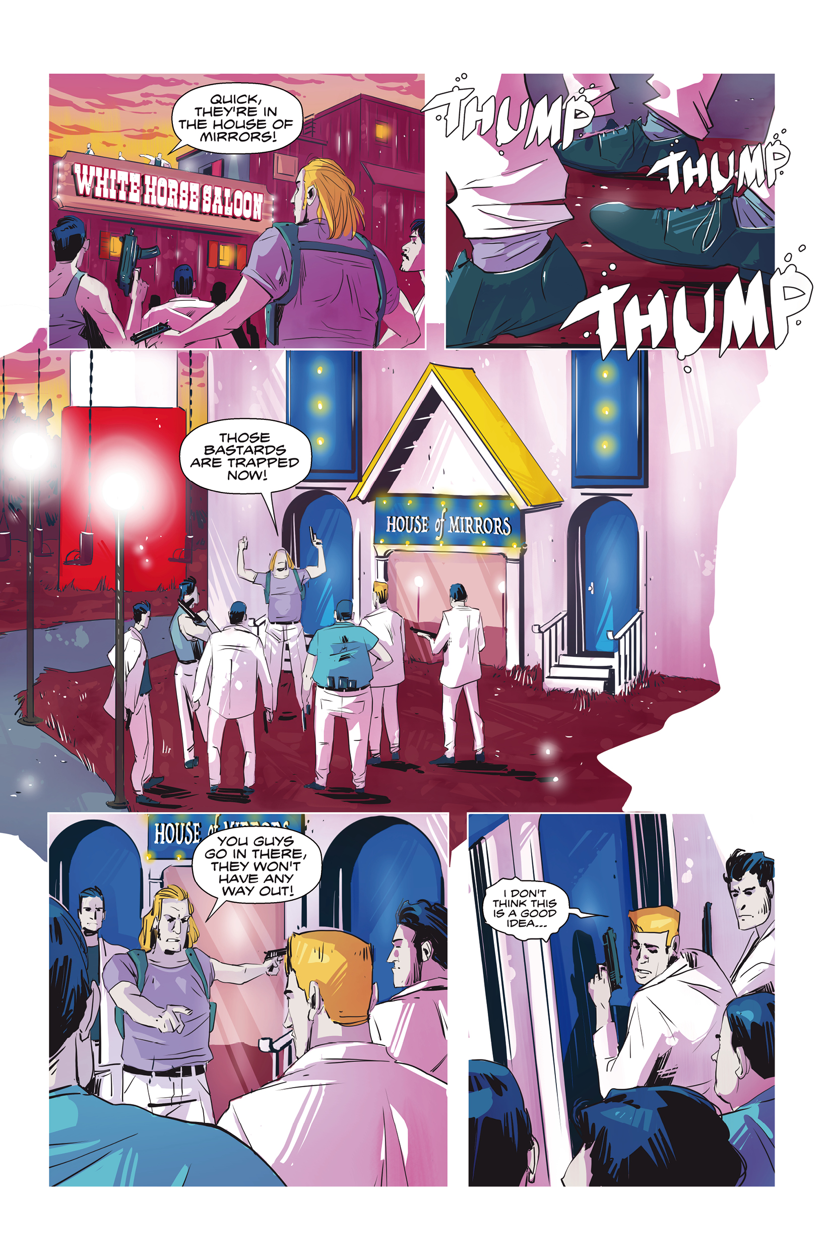 Read online Hotline Miami 2: Wrong Number comic -  Issue #4 - 14