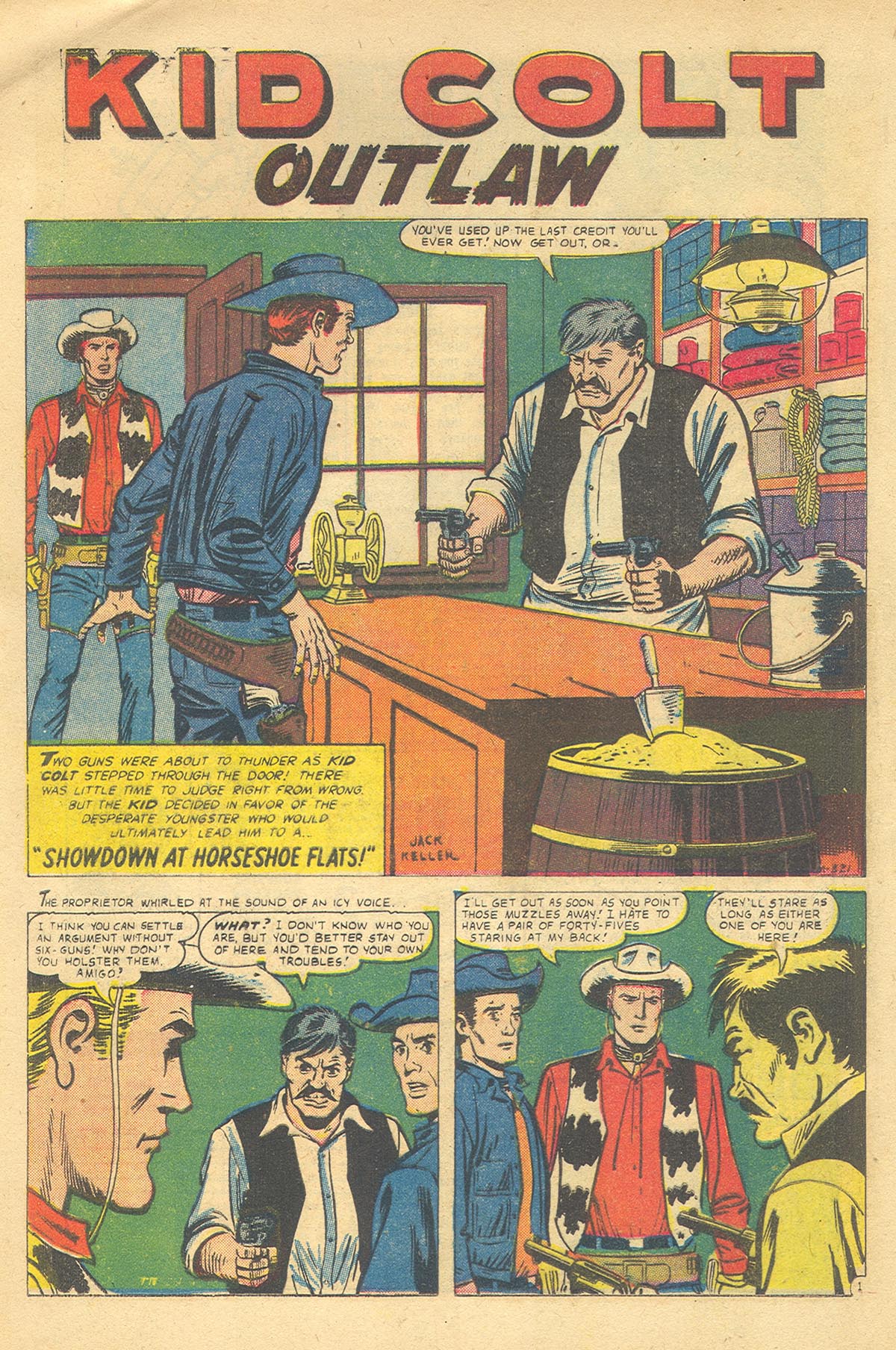 Read online Kid Colt Outlaw comic -  Issue #74 - 16