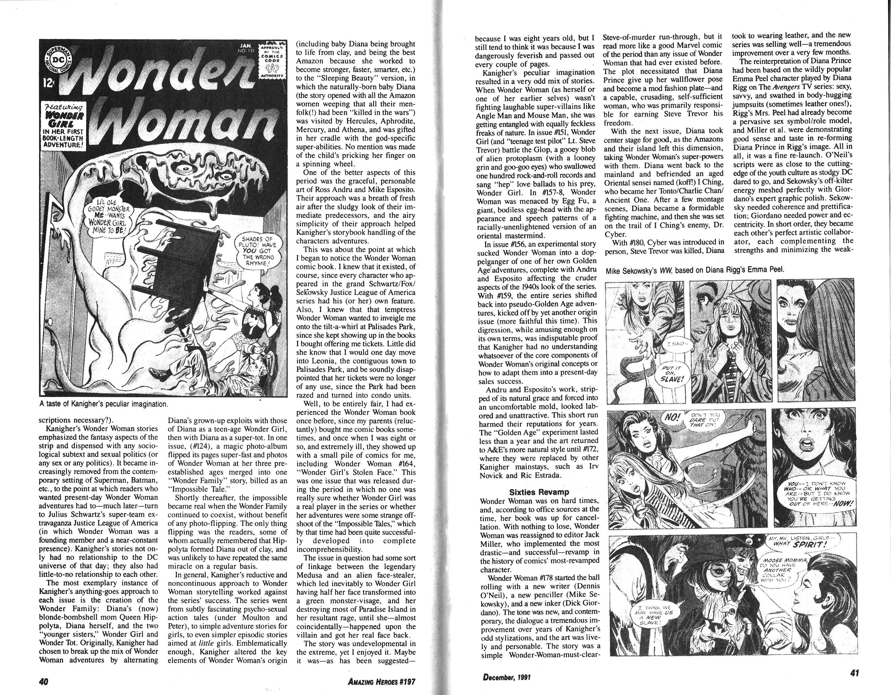 Read online Amazing Heroes comic -  Issue #197 - 21