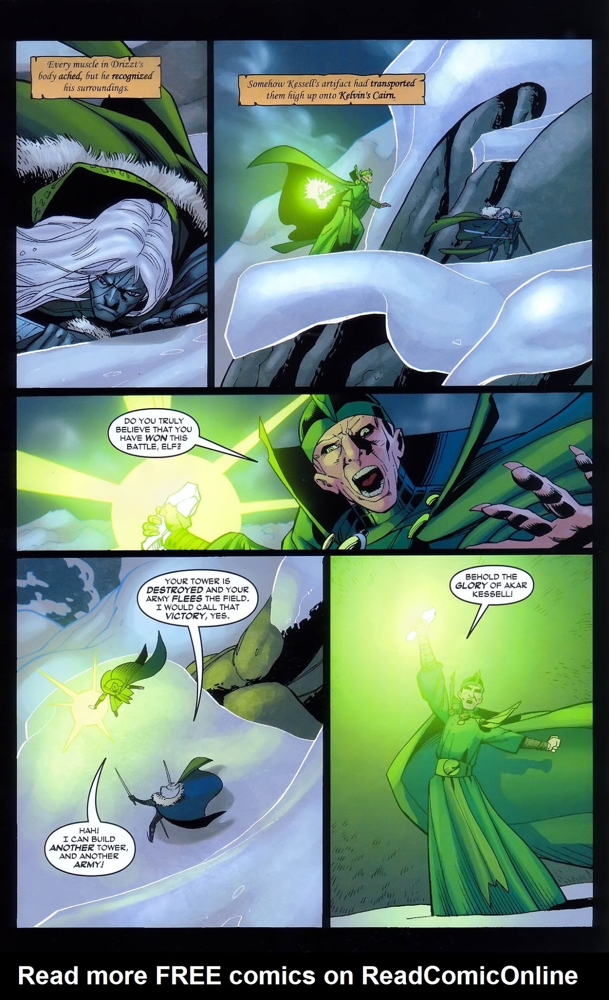 Read online Forgotten Realms: The Crystal Shard comic -  Issue #3 - 34