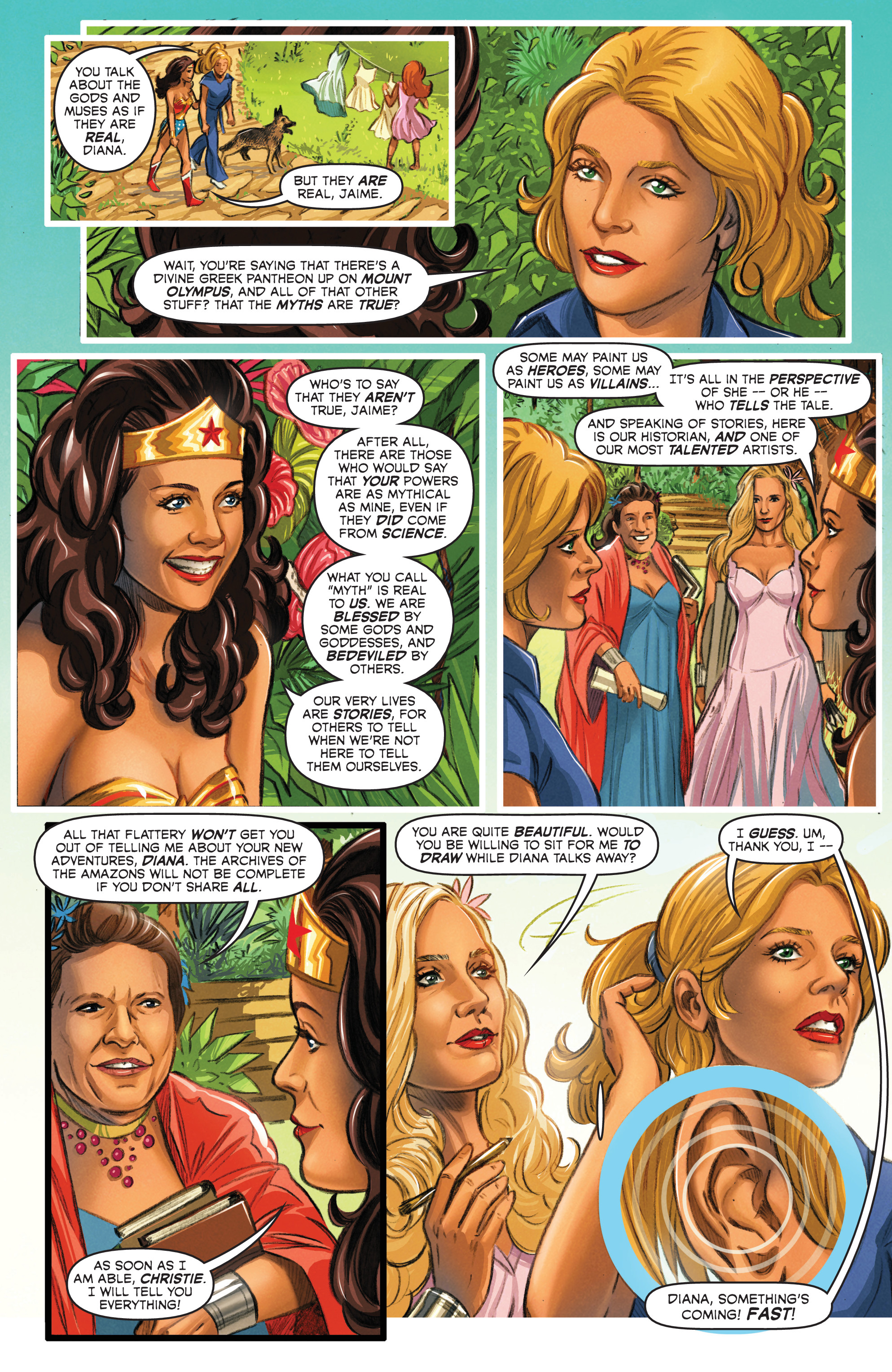 Read online Wonder Woman '77 Meets The Bionic Woman comic -  Issue #4 - 12