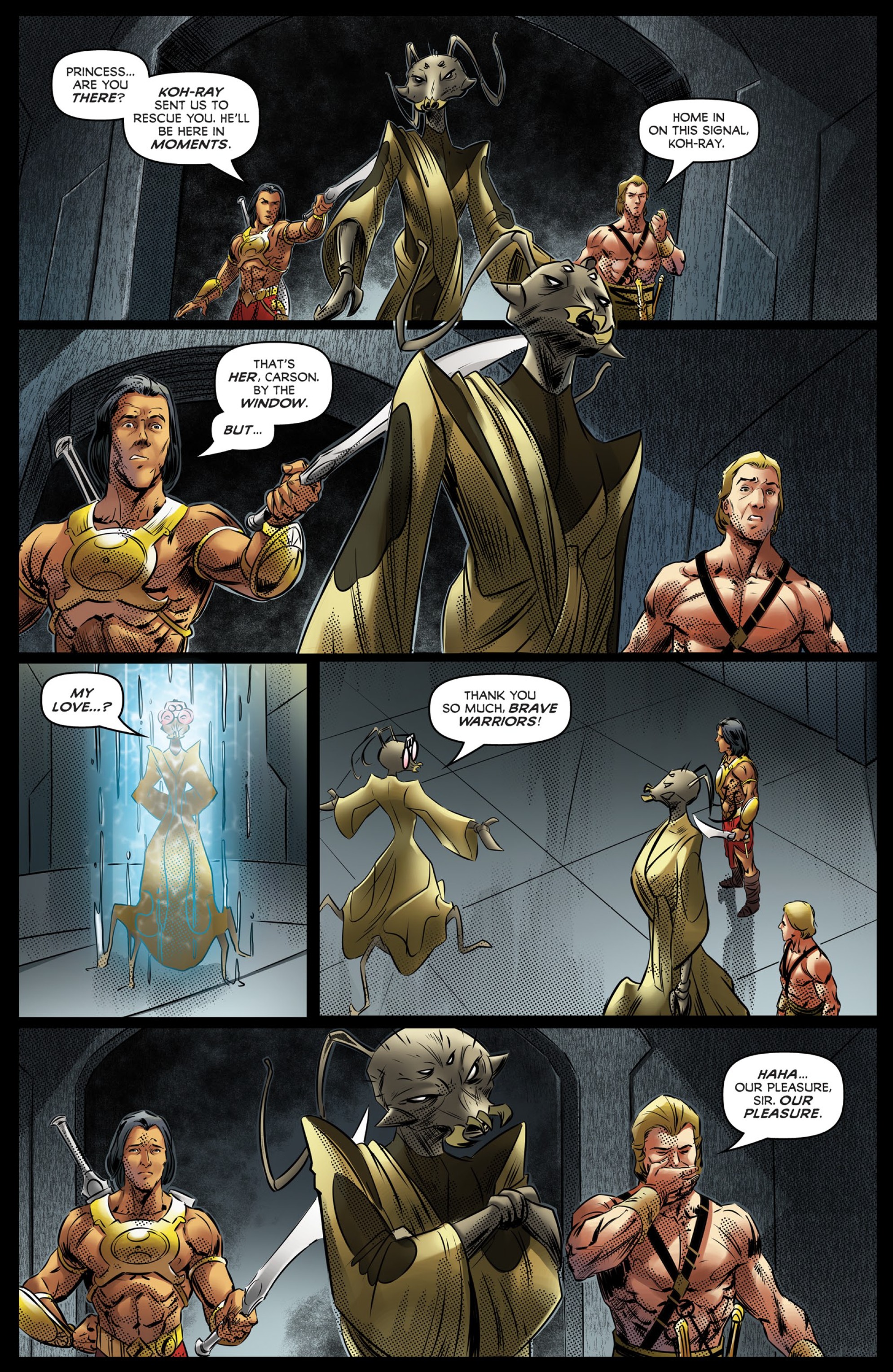 Read online Carson of Venus: Warlord of Mars comic -  Issue #1 - 23