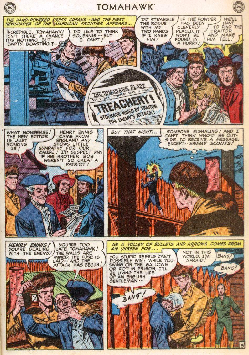 Read online Tomahawk comic -  Issue #2 - 19