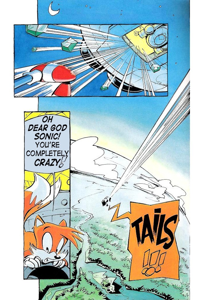 Read online Sonic Adventures: Dans Les Griffes De Robotnik comic -  Issue # Full - 9